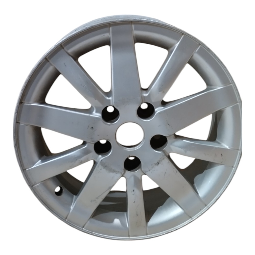 Roda Avulsa Aro 16 Renault Fluence Original Para Recuperar Prata 2