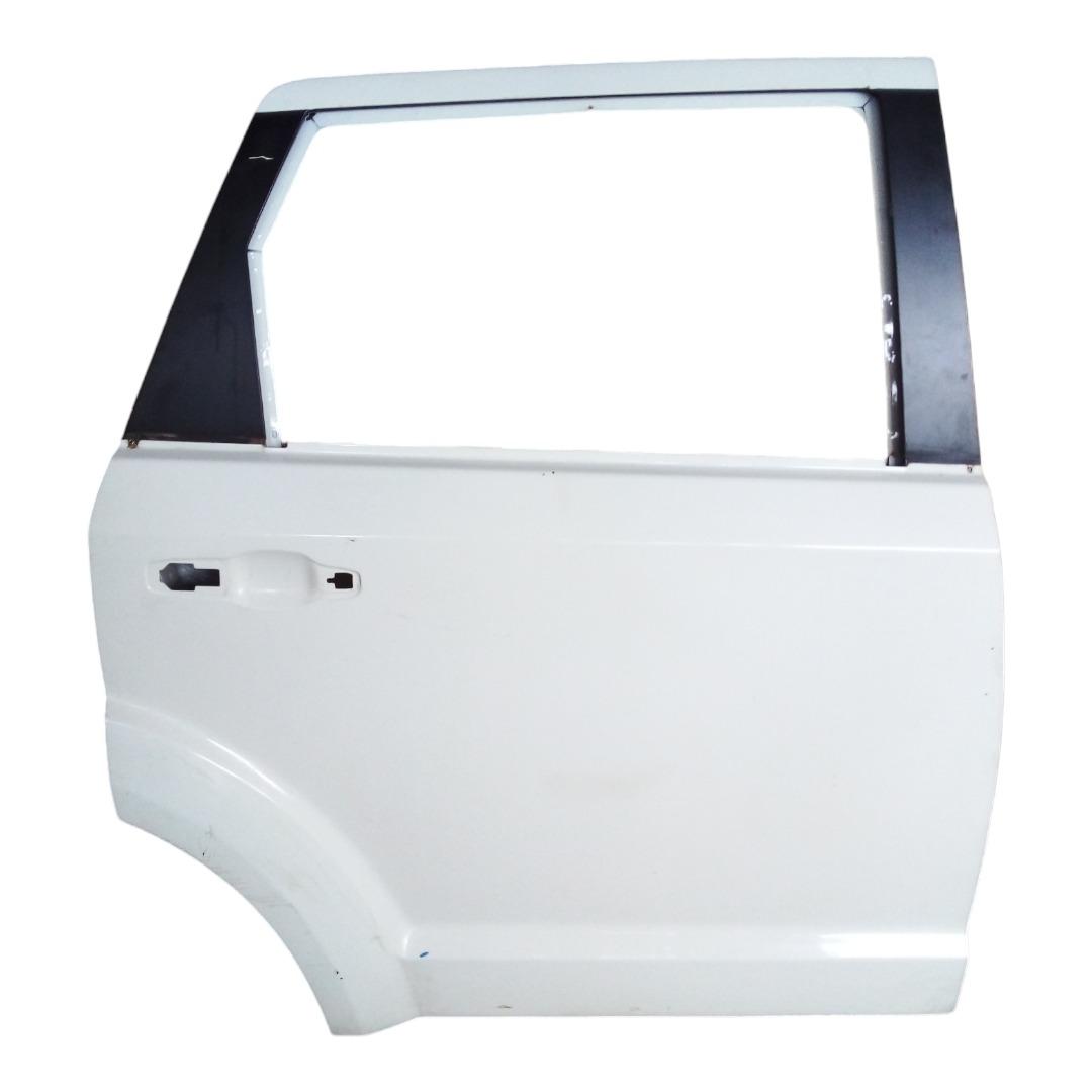 Porta Traseira Direita Fiat Freemont 2012 Para Recuperar  Traseira Direito Branco 1