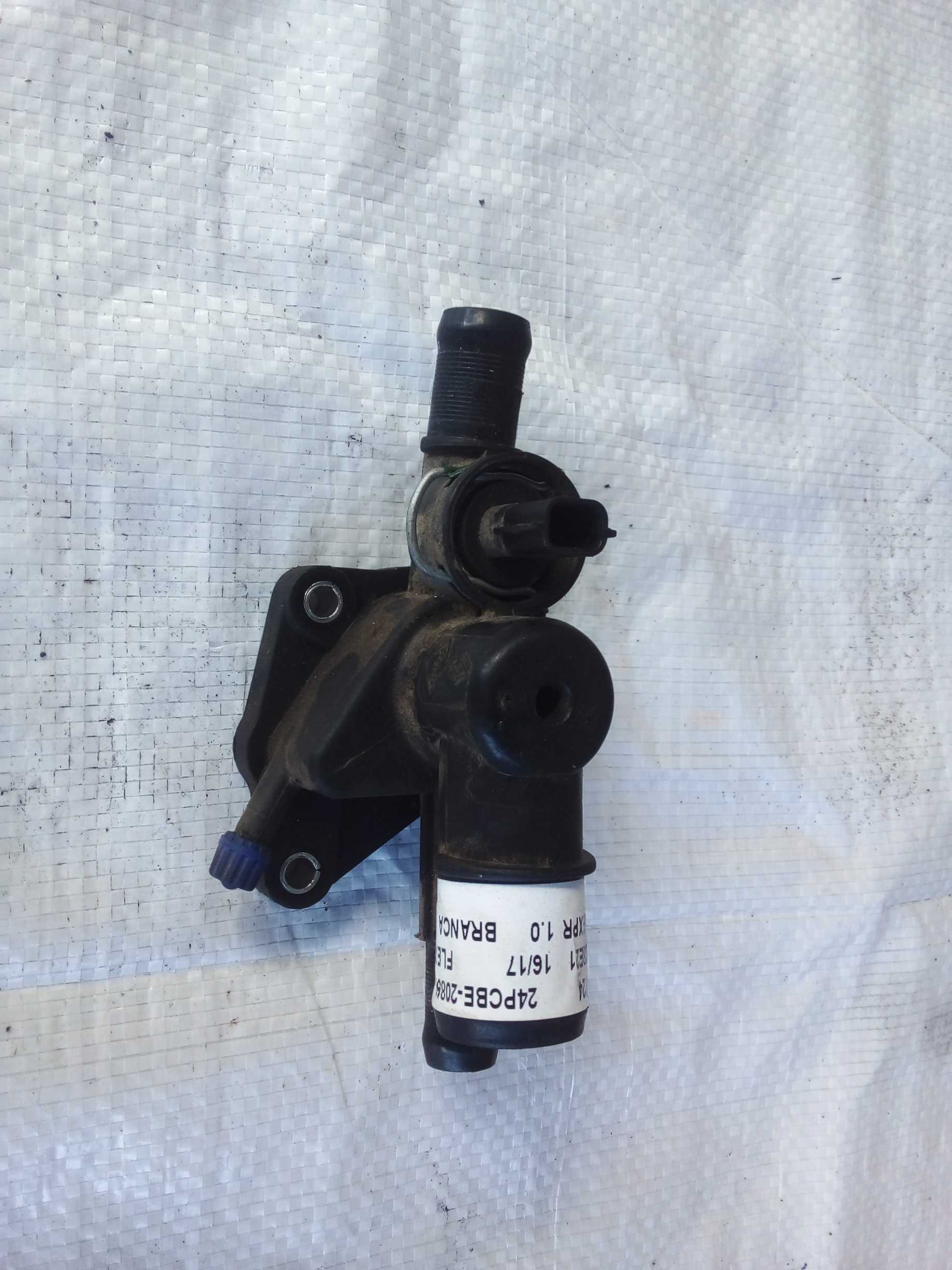 CARCAÇA VÁLVULA TERMOSTATICA SANDERO 3 CILINDROS 2017 2
