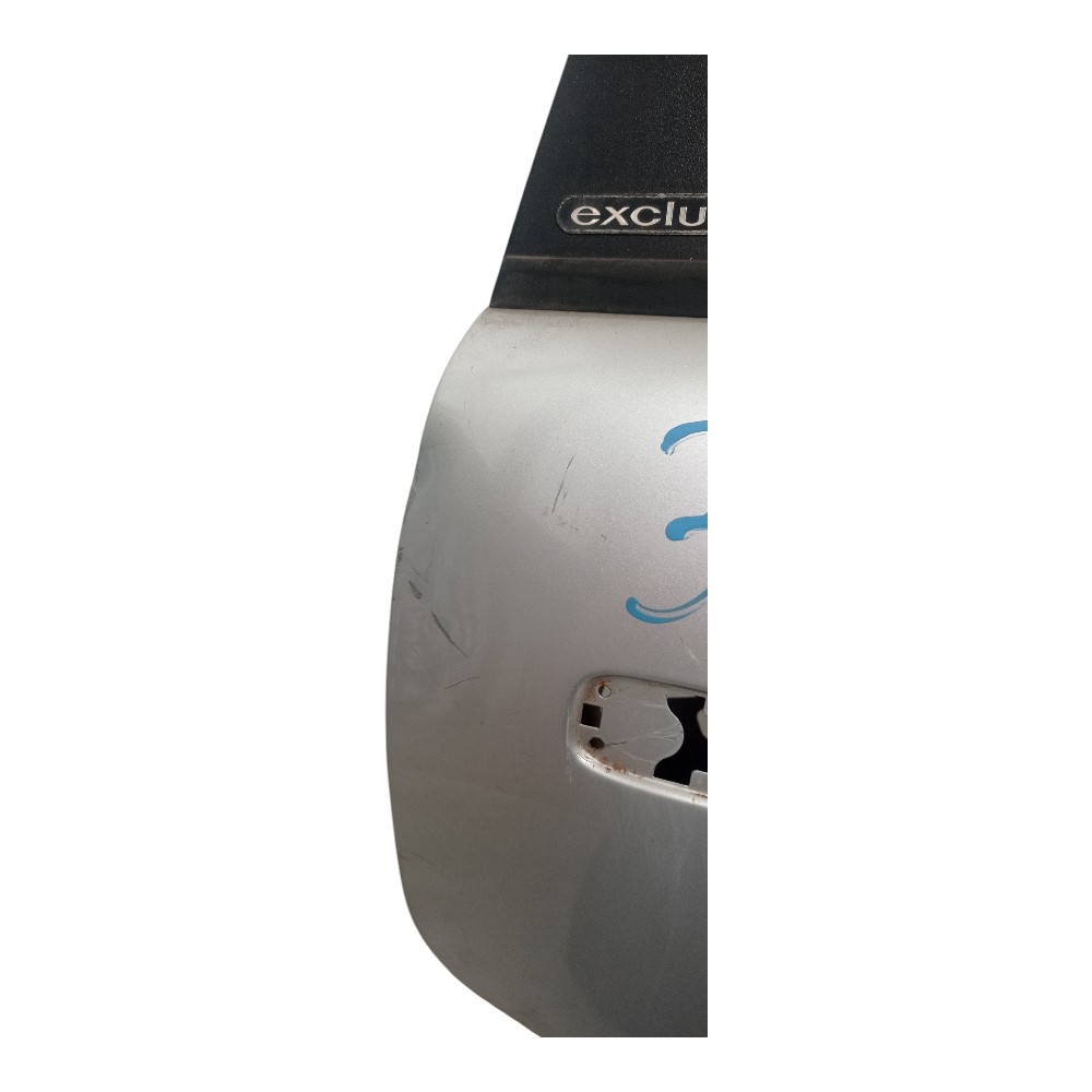 Porta Traseira Direita Citroën C3 2011 2012 Para Recuperar Traseira Direita Prata 6