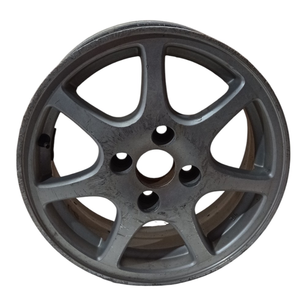 Roda Aro 14 Honda Fit 2007 Para Recuperar Prata