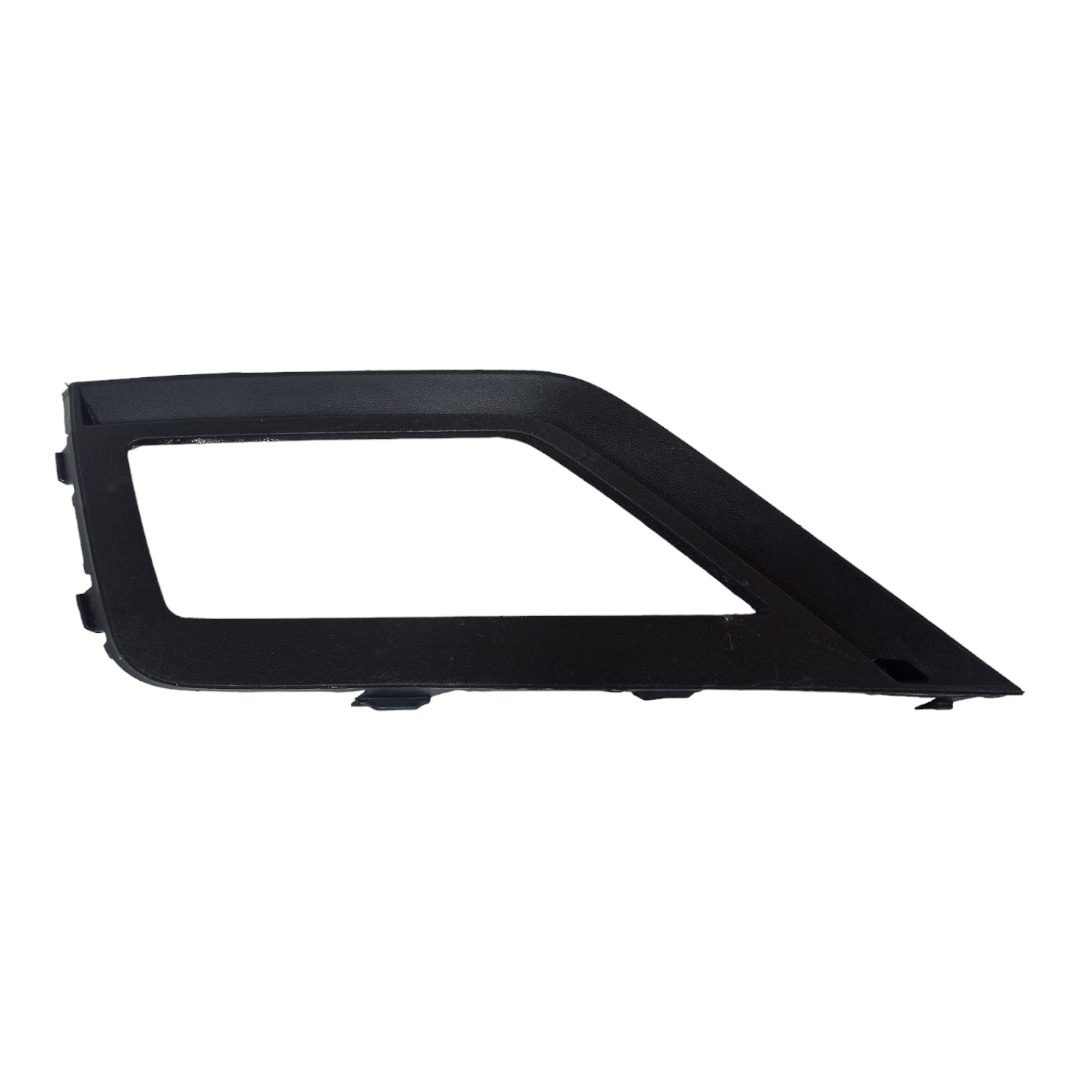 Grade Moldura Farol Milha Esquerda Vw Gol Voyage Saveiro G7 Preto Esquerdo 1