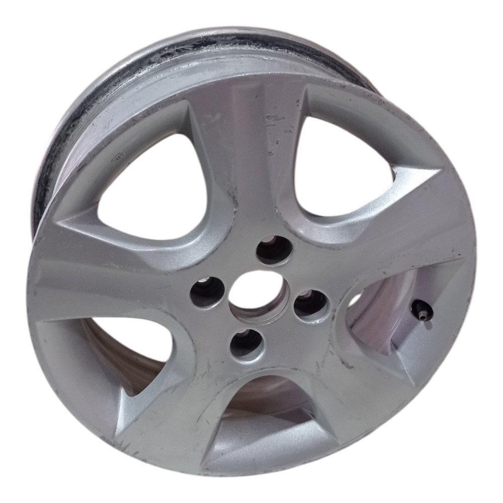 Roda Avulsa Aro 15 Honda Fit Para Recuperar  Prata