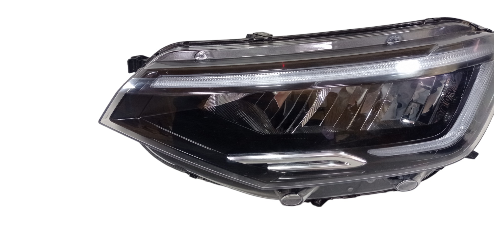 Farol Dianteiro Esquerdo Vw Nivus 2020 A 2023 Para Recuperar 2