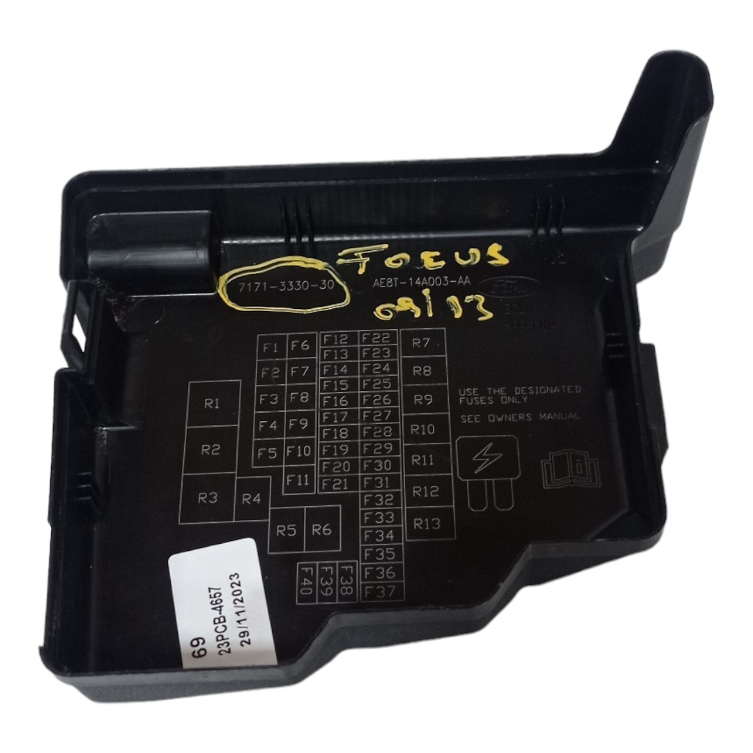 Ae8t14a003aa Tampa Caixa Fusíveis Ford Focus 2009 A 2013 4
