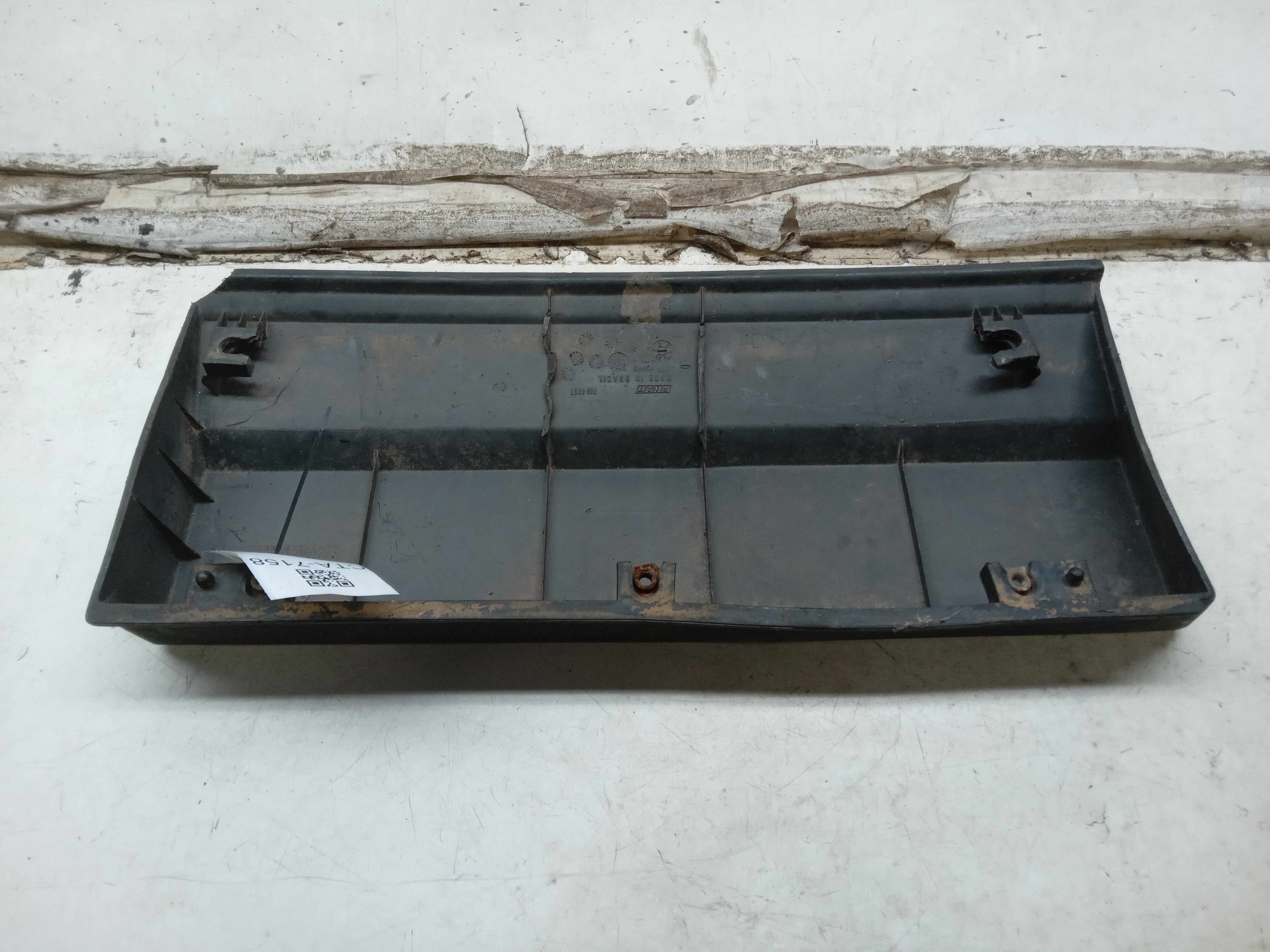 MOLDURA PARACHOQUE TRASEIRO FIAT FIORINO 2002 2