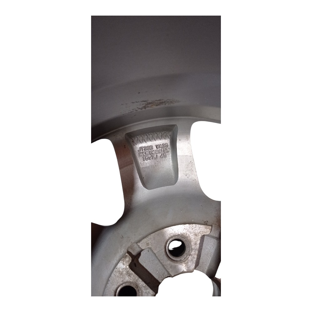 Roda Avulsa Aro 16 Nissan Frontier Para Recuperar  Prata 5