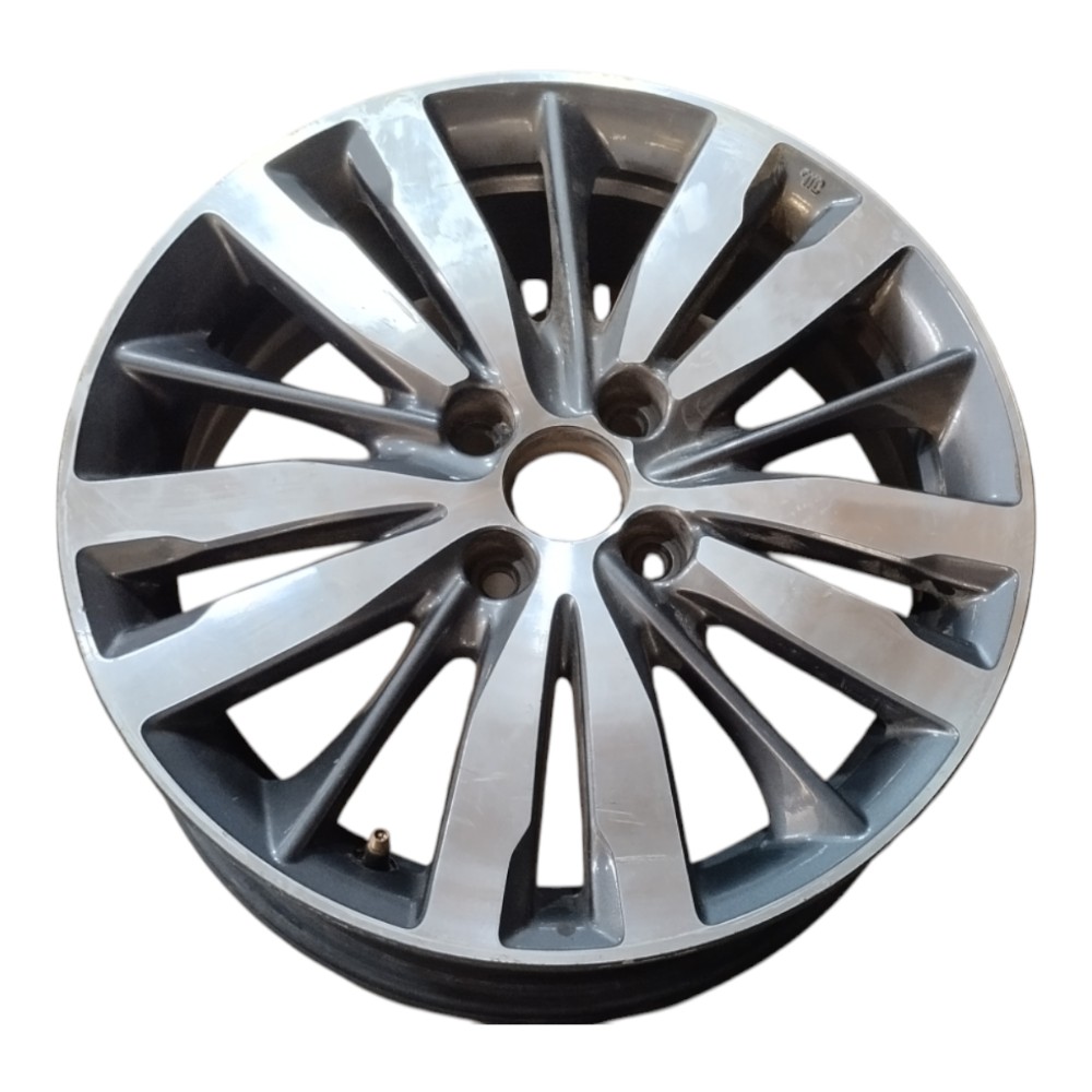 Roda Avulsa Aro 16 Original Honda Fit 4×100 Prata 3