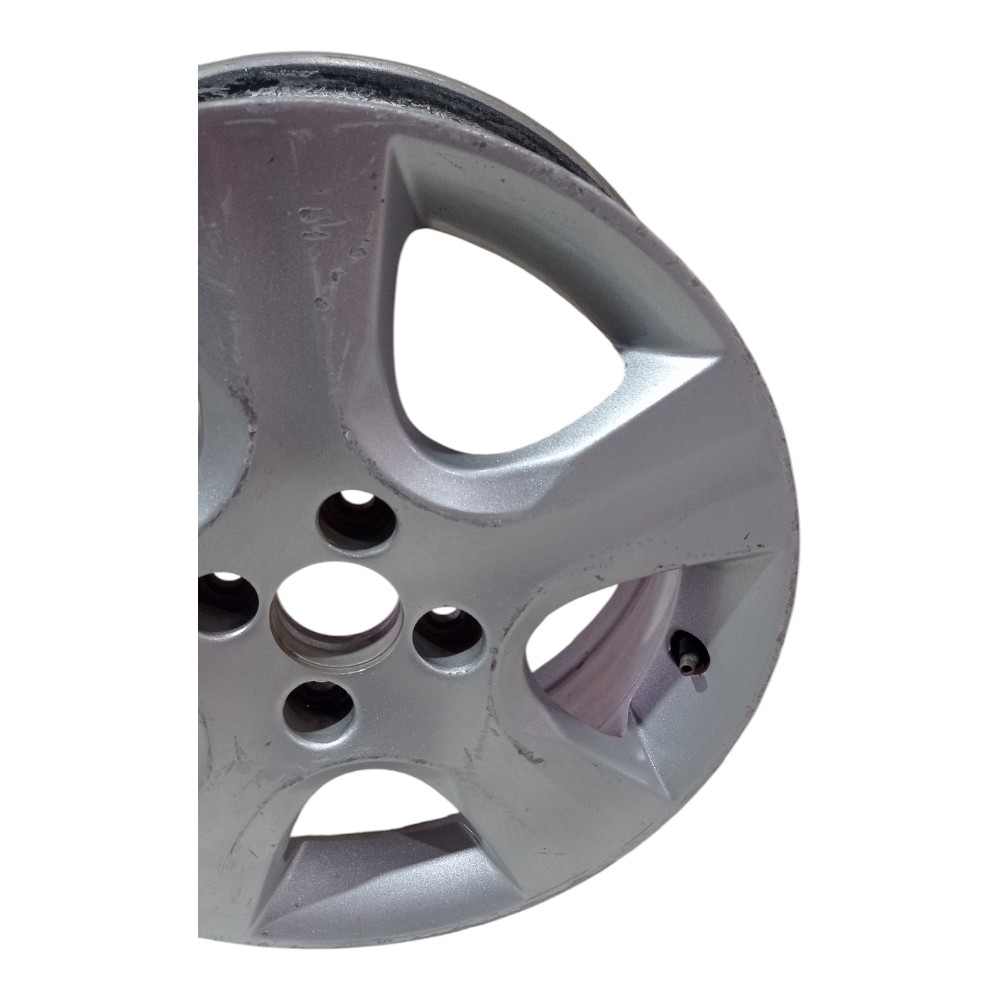 Roda Avulsa Aro 15 Honda Fit Para Recuperar  Prata 3