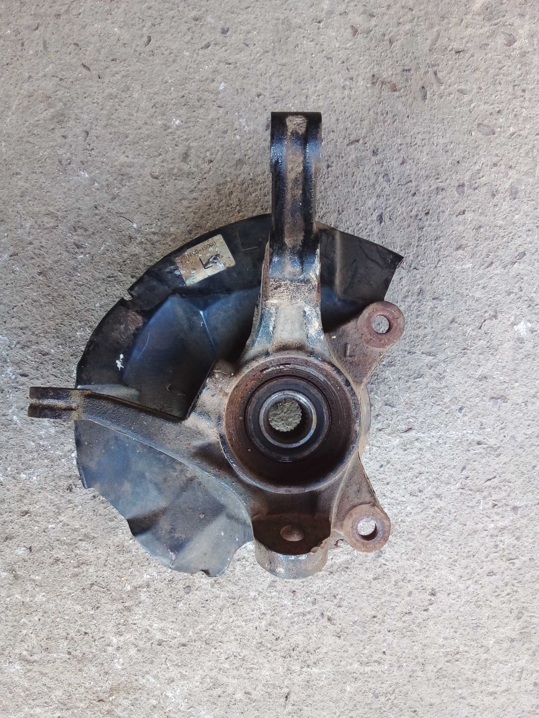 CUBO MONTANTE DIANTEIRO ESQUERDO HYUNDAI HB20 2013 SEM ABS