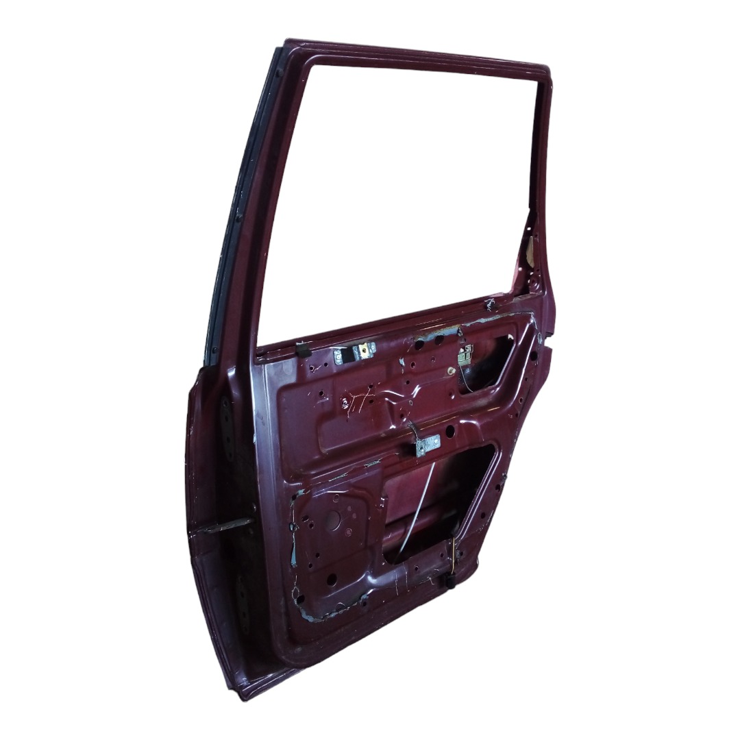 Porta Traseira Direita Volvo 460 1995 Para Recuperar  Traseira Direito Vermelho 5