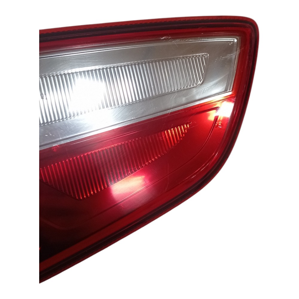 Lanterna Esquerda Da Tampa Traseira Ford Ecosport 2013 2016 Vermelho com Parte Transparente 2