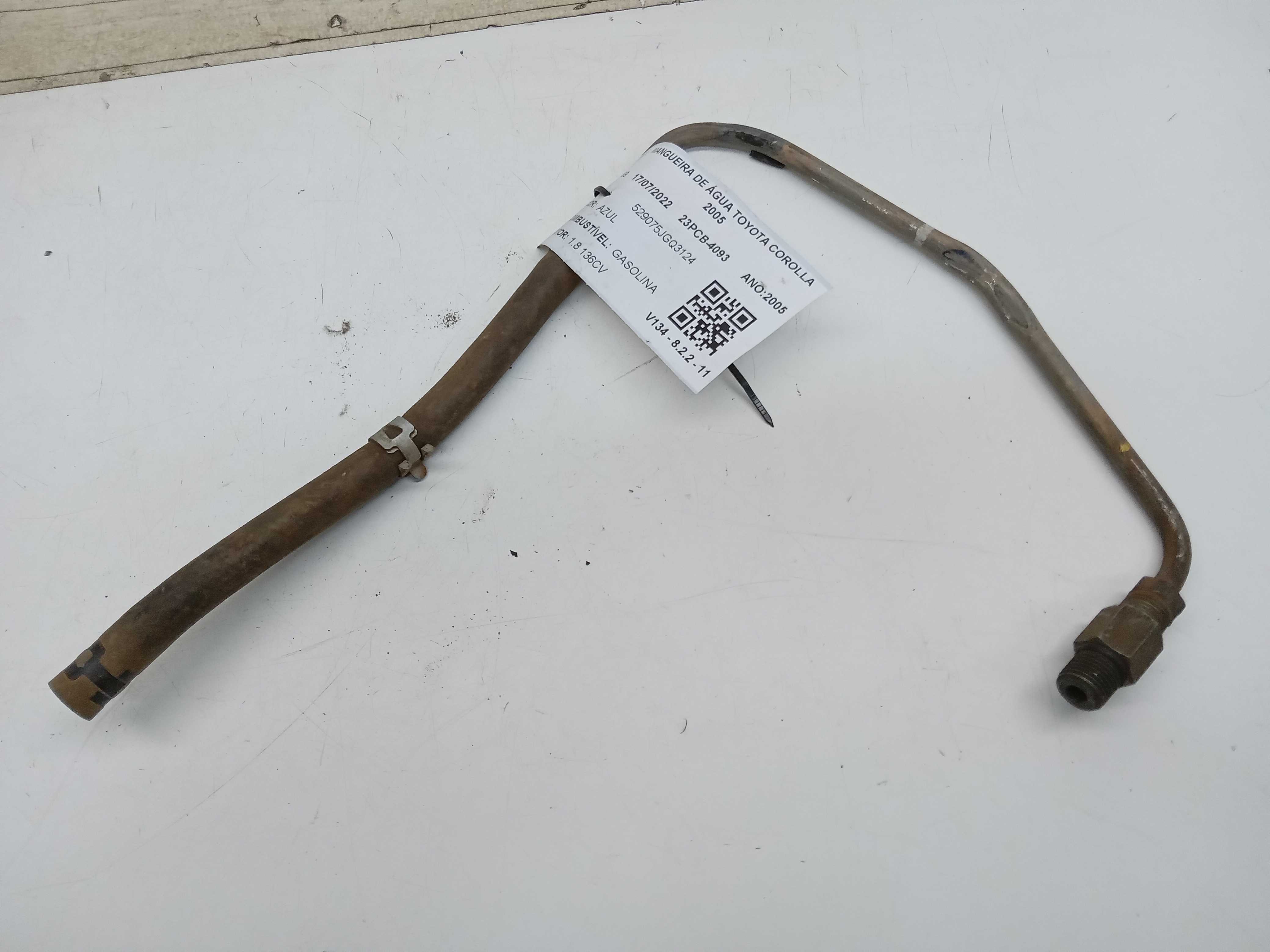 MANGUEIRA AGUA TOYOTA COROLLA 2005