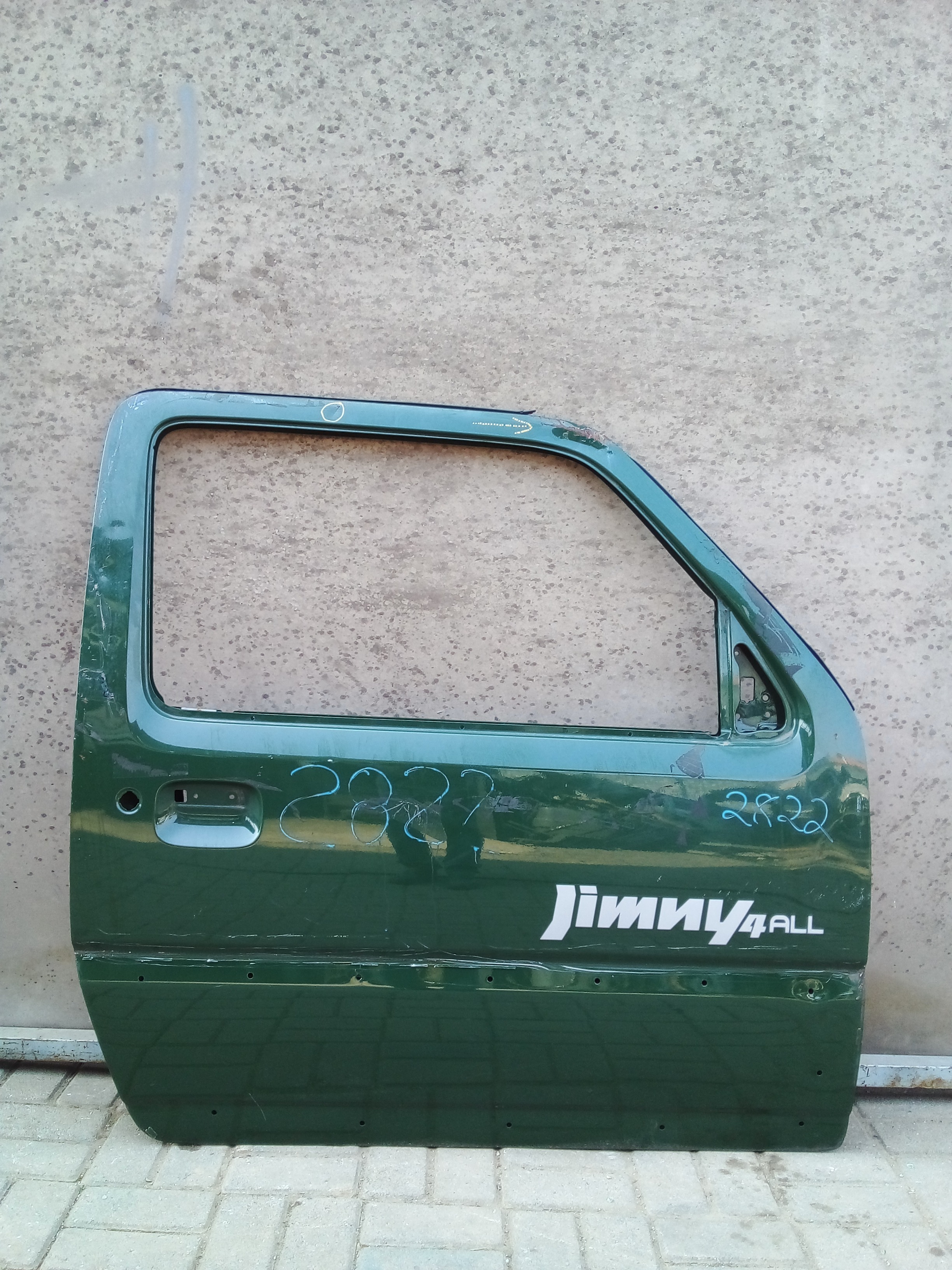Porta Dianteira Direita Suzuki Jimny 2020 Para Recuperar  Dianteira Direito Verde 1