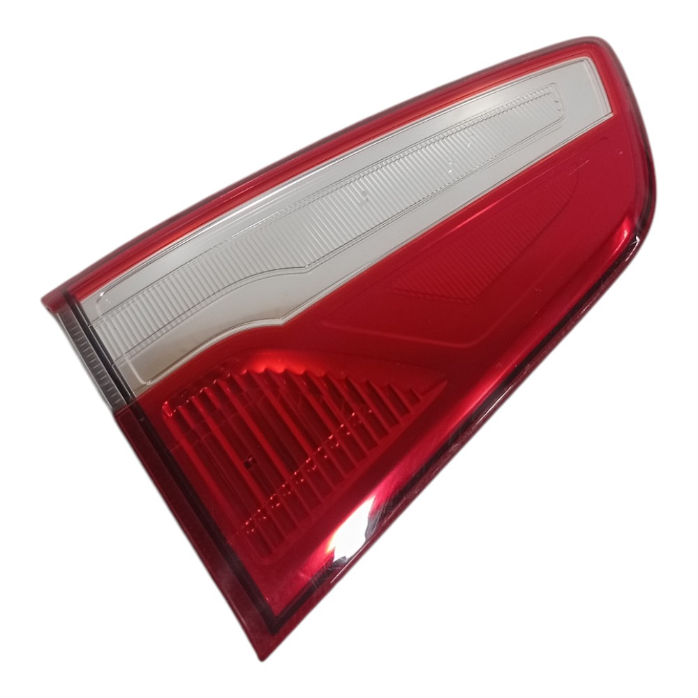 Lanterna Esquerda Da Tampa Traseira Ford Ecosport 2013 2016 Vermelho com Parte Transparente
