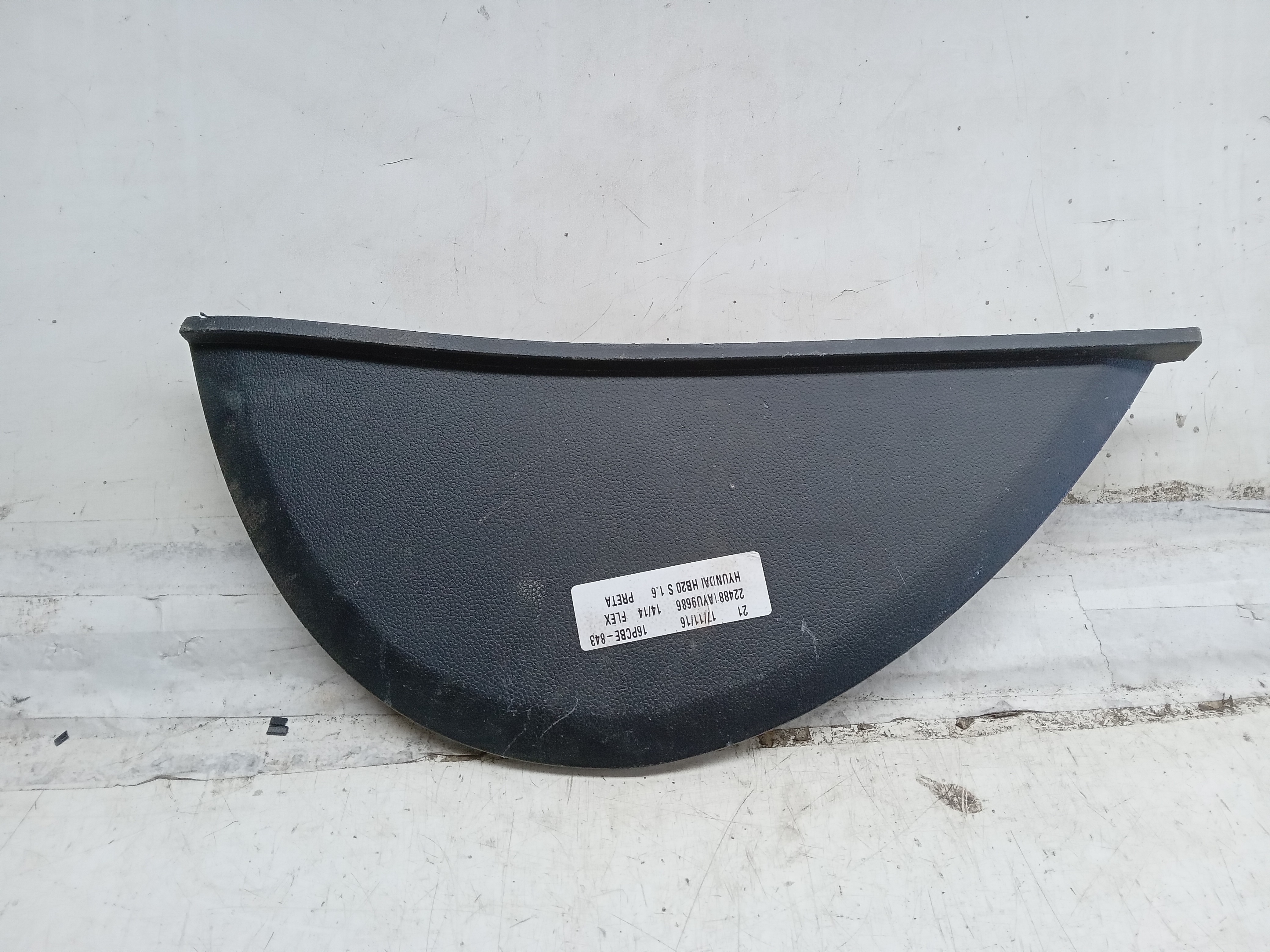 MOLDURA LATERAL PAINEL LD HYUNDAI HB20 2013 2