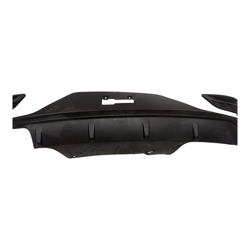 Spoiler Parachoque Traseiro Gm Cruze Hatch 2017 21 C Detalhe Preto 3