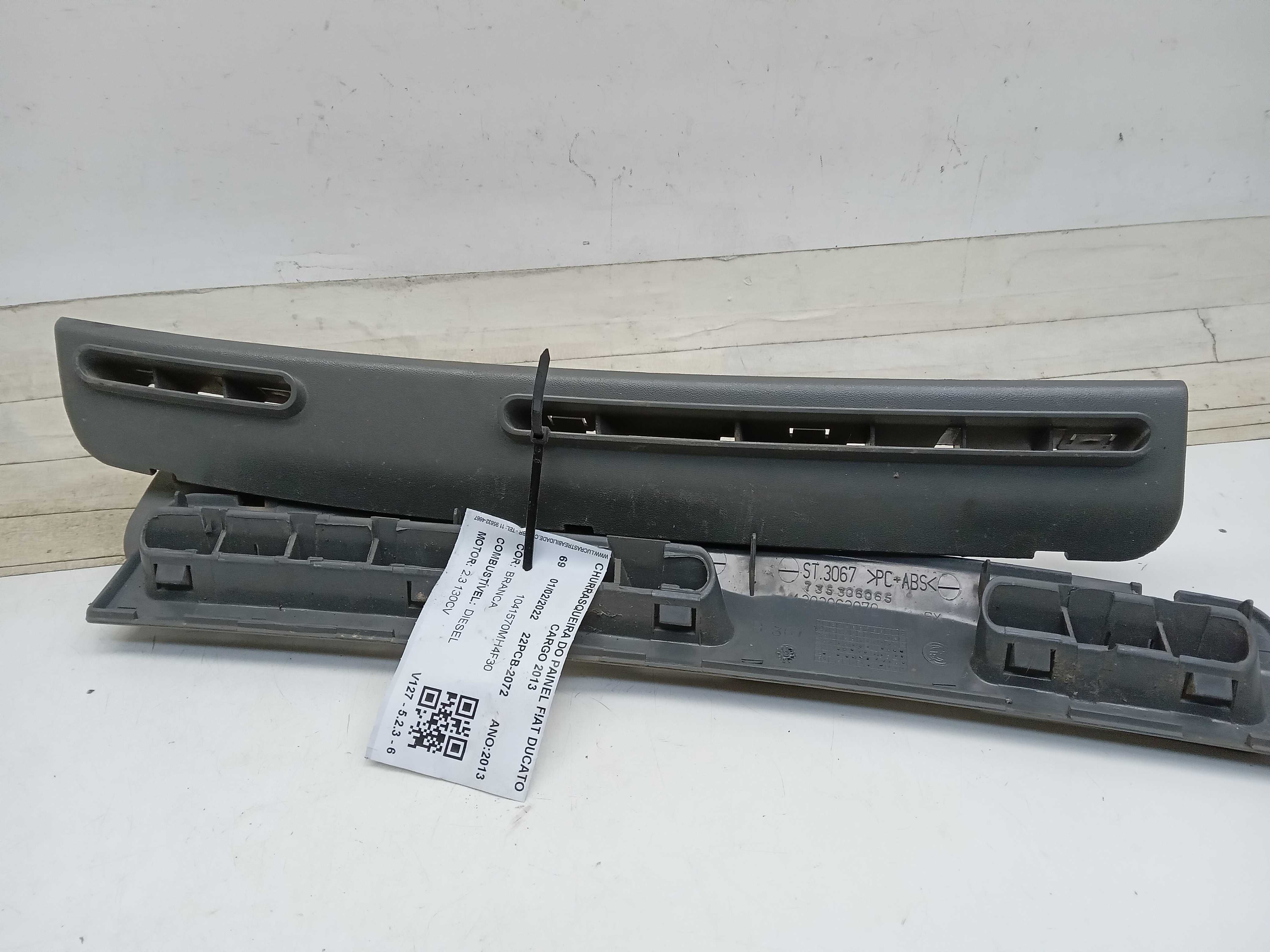 MOLDURA DIFUSOR AR PAINEL FIAT DUCATO CARGO 2013 2