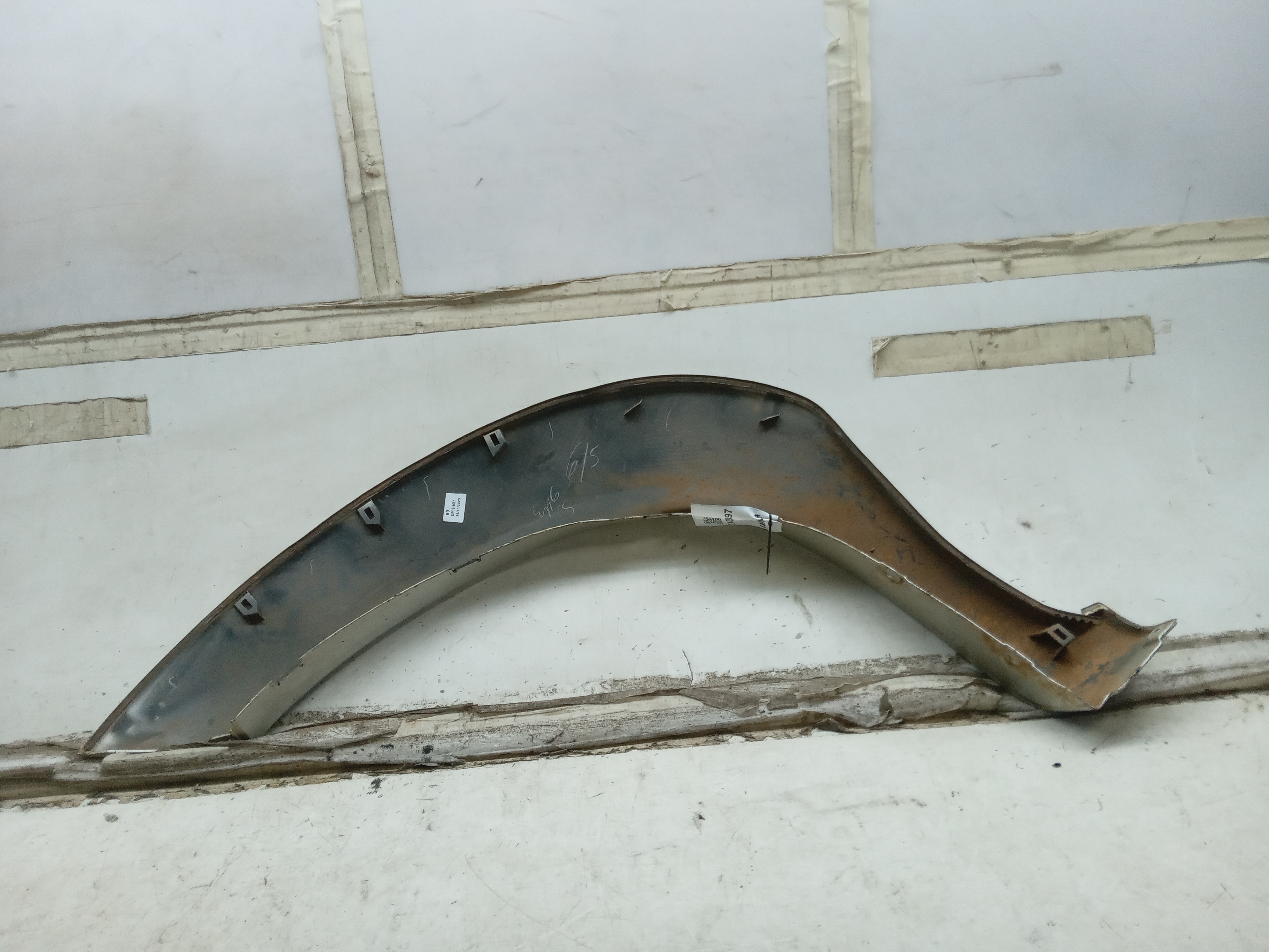 MOLDURA ALARGADOR PARALAMA DIANTEIRO LD TOYOTA HILUX 2010 2