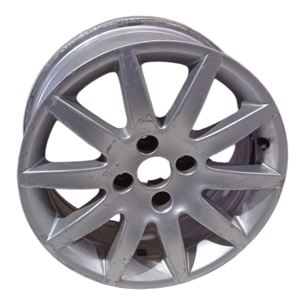 Roda Avulsa Aro 16 Peugeot 308 Para Recuperar  Prata