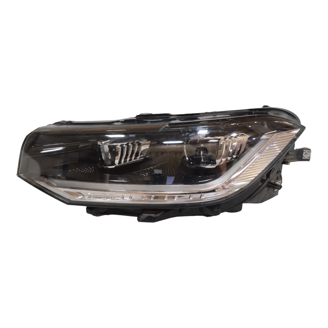 Farol Dianteiro Esquerdo Led Vw Tcross 2018 A 2021 P/ Recup Esquerdo