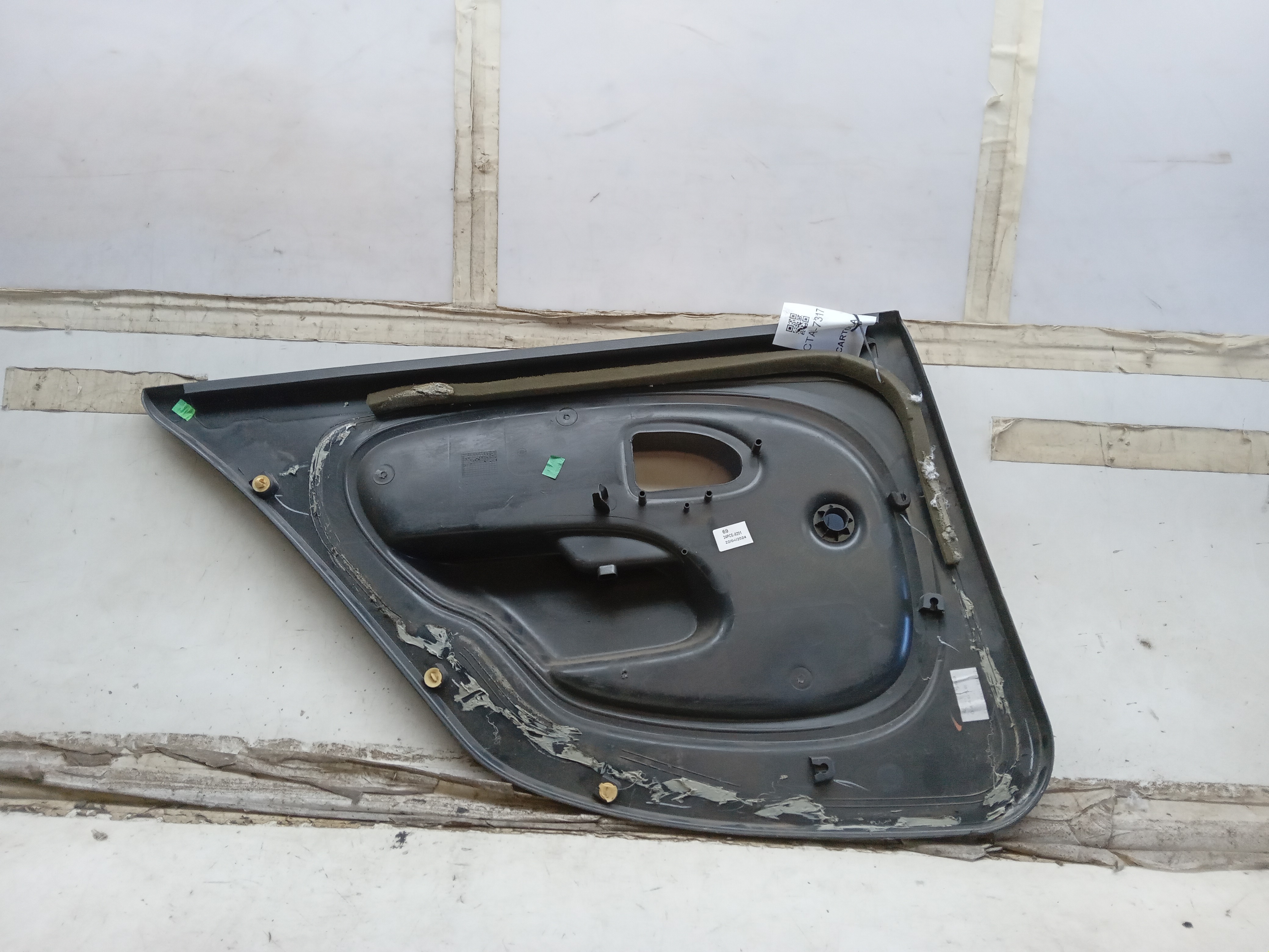 FORRO PORTA TRASEIRO LD RENAULT CLIO 2014 2