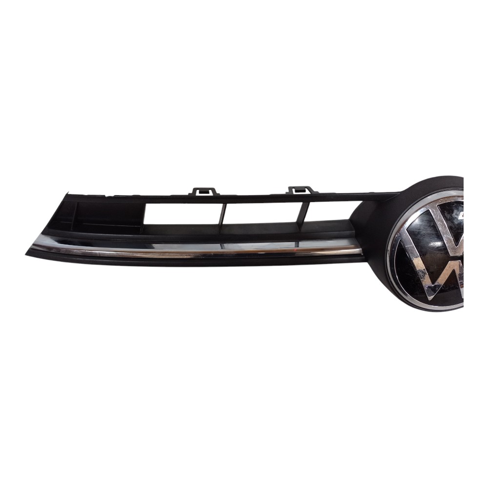 * Grade Dianteira Volkswagen Polo 2024 2025 Com Detalhe Preto Xxxx 2