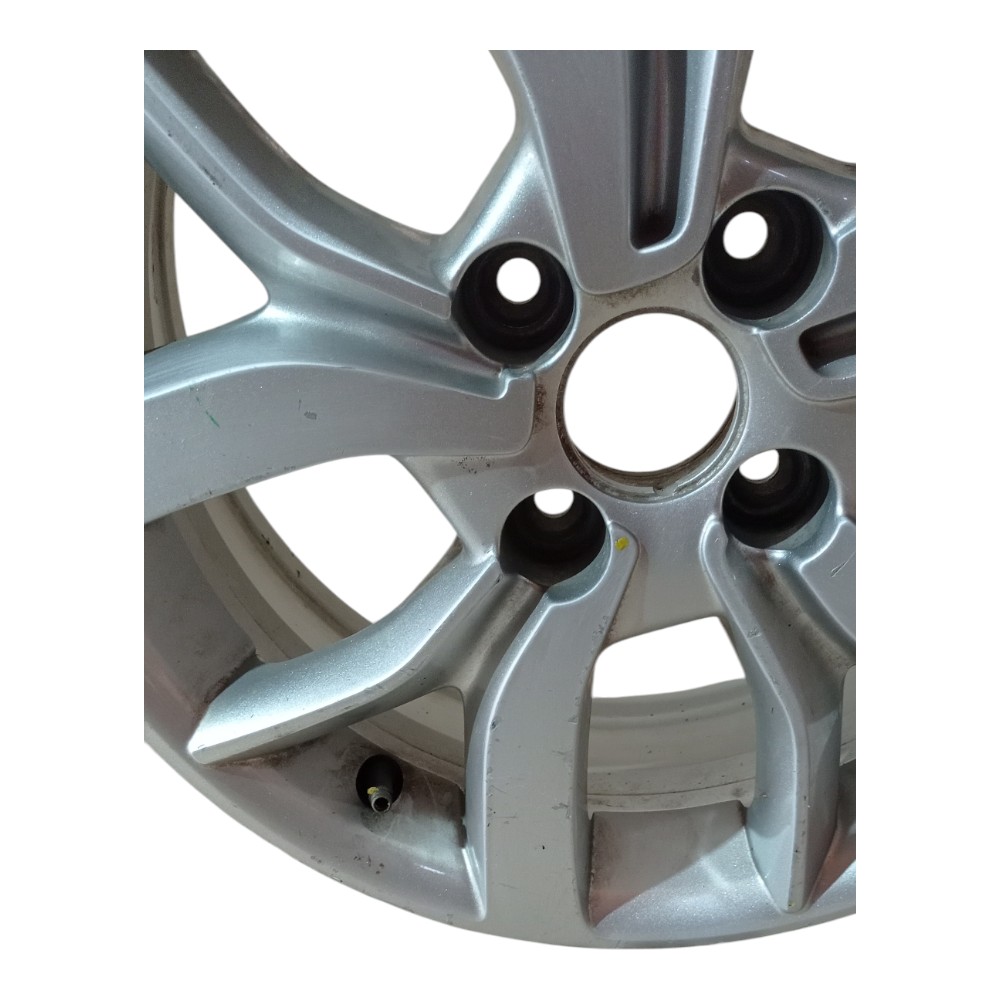 Roda Avulsa Aro 15 Renault Sandero Furação 4×100 P Recuperar Prata 4