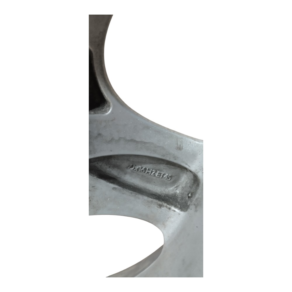 Roda Avulsa Aro 16 Audi A4 Original Para Recuperar Prata 5