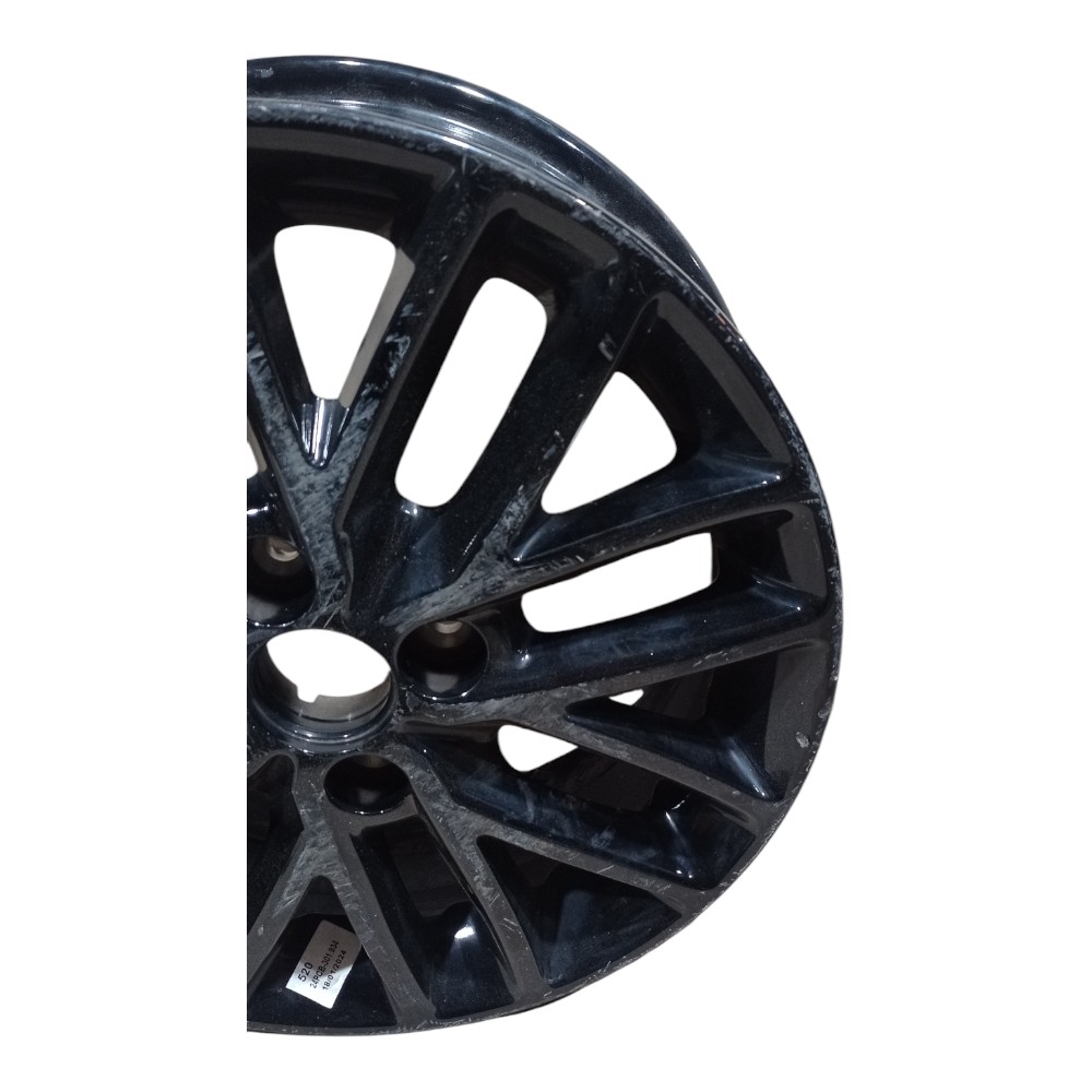 Roda Avulsa Hyundai Hb20 Aro 15 Furaçao 4×100 Para Recuperar Preto 2