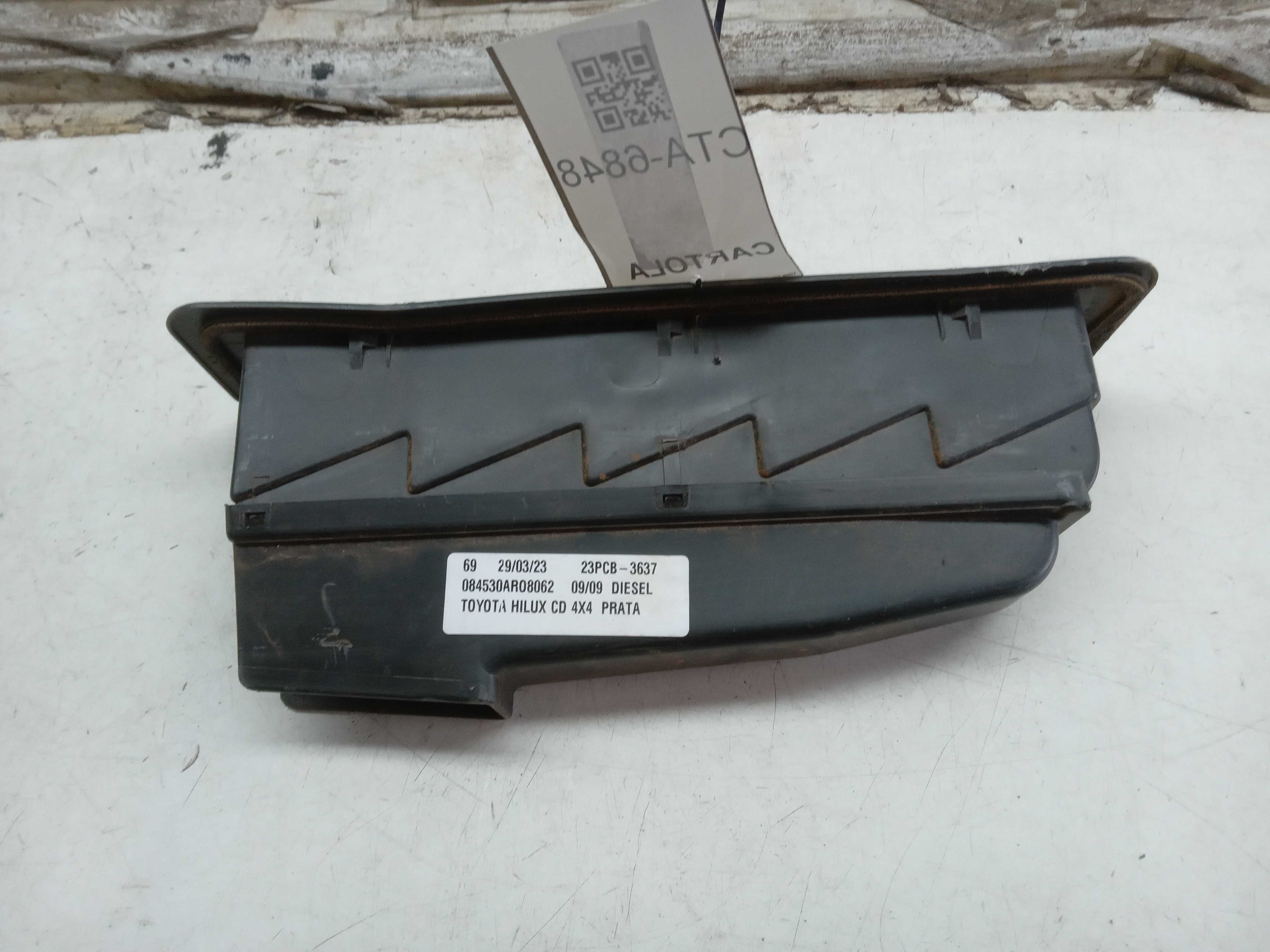 DUTO VENTILAÇÃO AR LE TOYOTA HILUX 2009 2