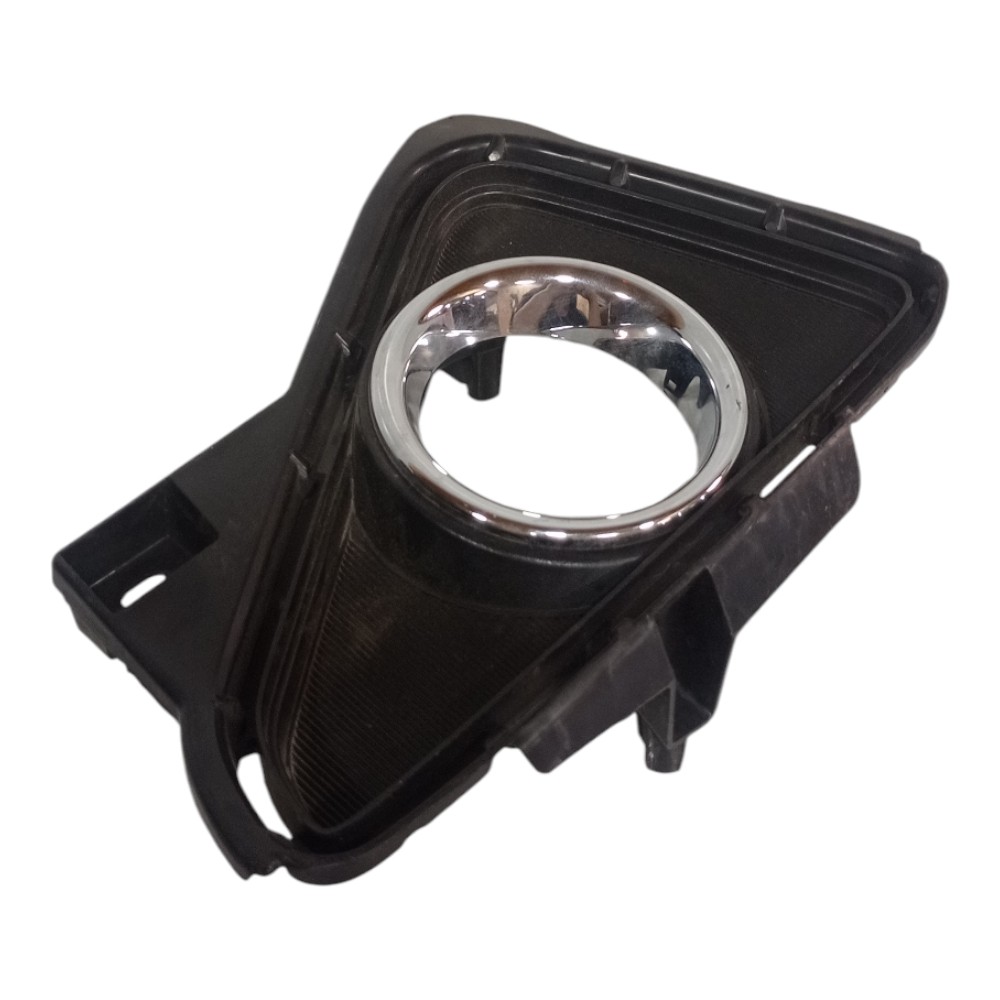 * Moldura Farol Milha Esquerdo Rav4 2017 2018 C Furo Cromado Preto Esquerdo