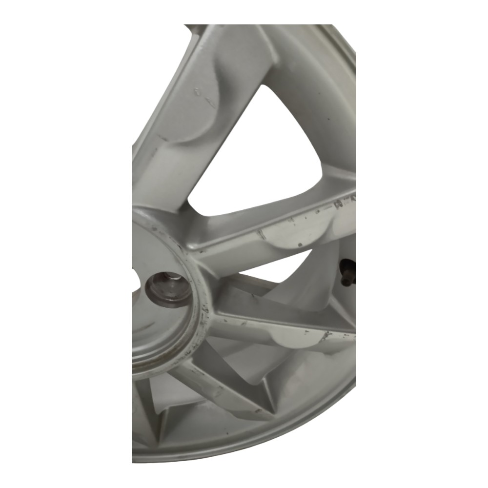 Roda Avulsa Original Aro 15 Renault Clio 2004 A 2012 Prata 5