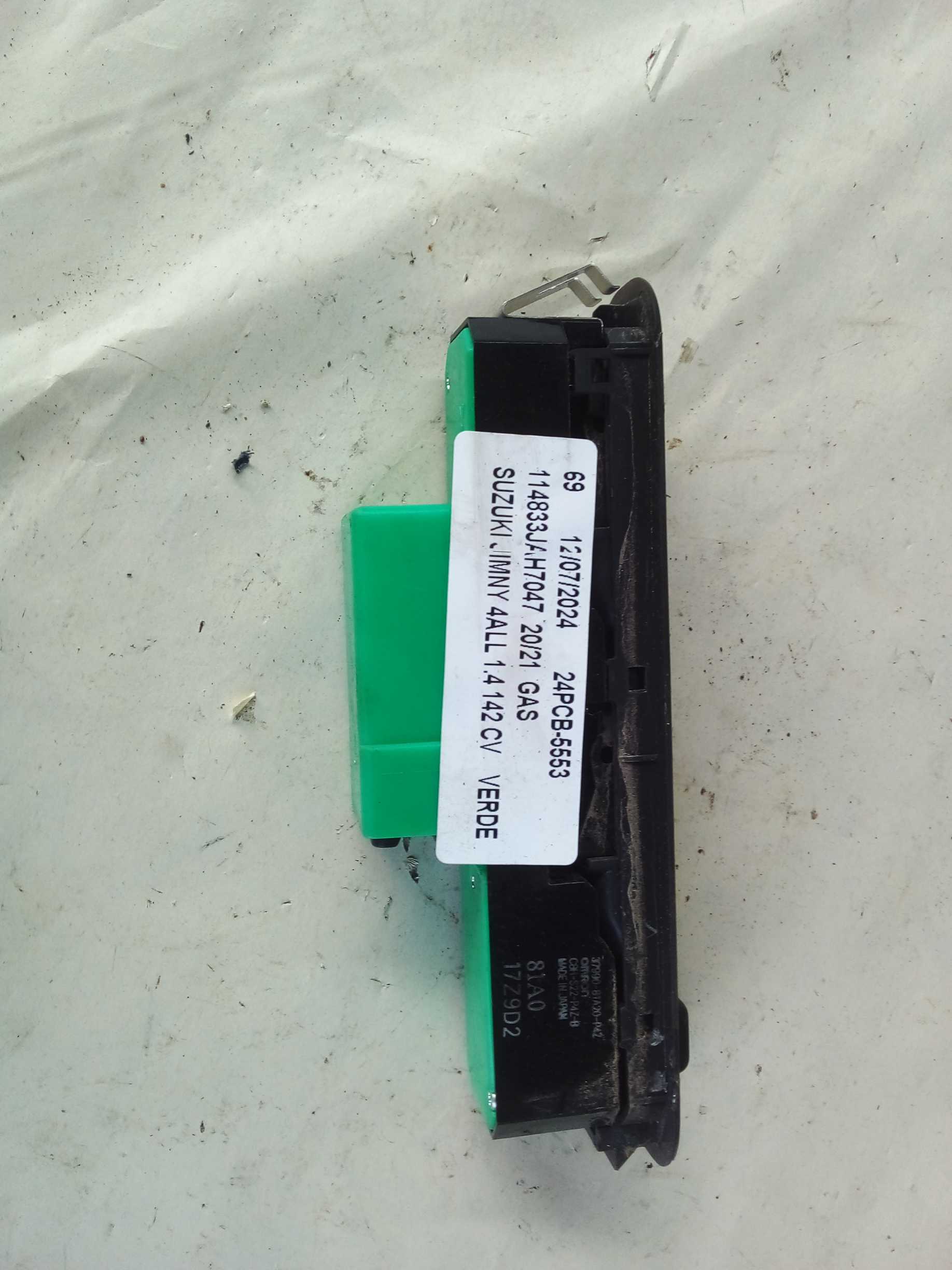 BOTÃO COMANDO VIDRO ELETRICO DIANTEIR ESQU SUZUKI JIMMY 2021 3