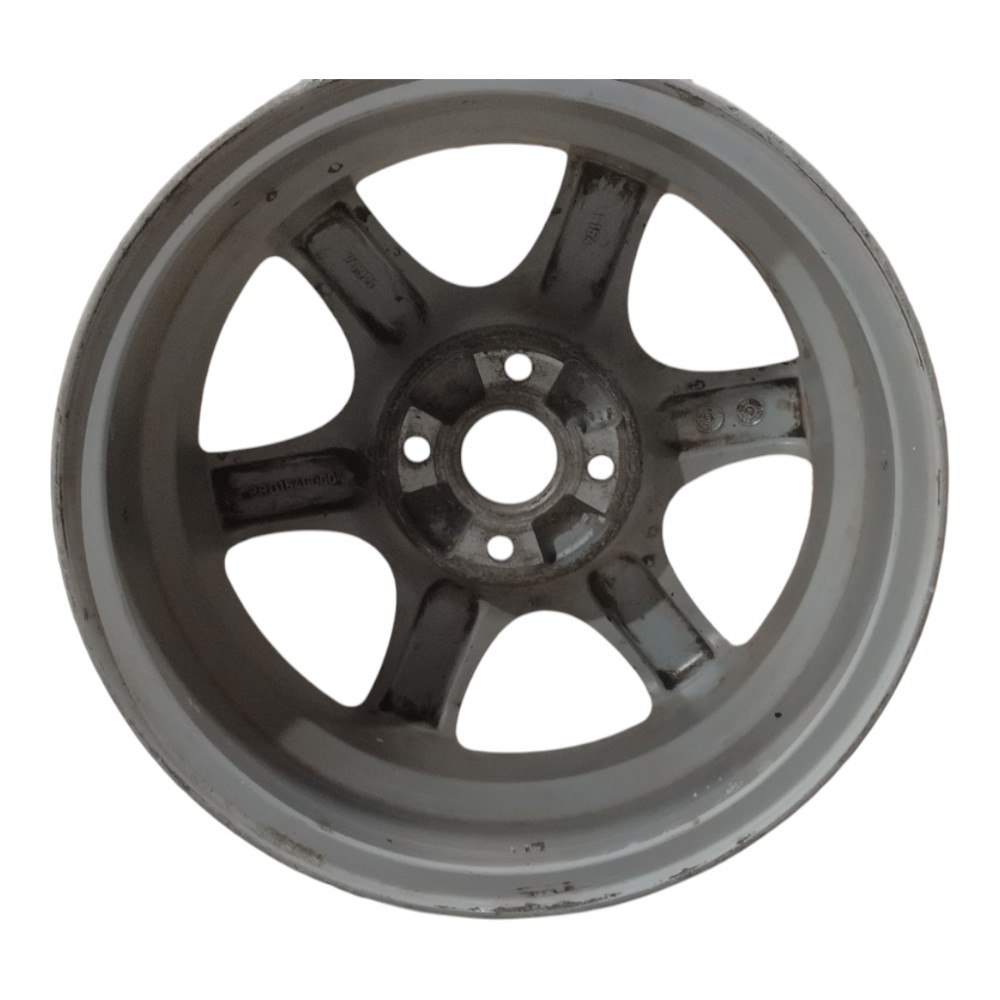 Roda Avulsa Aro 15 Volvo Original Para Recuperar Prata 4