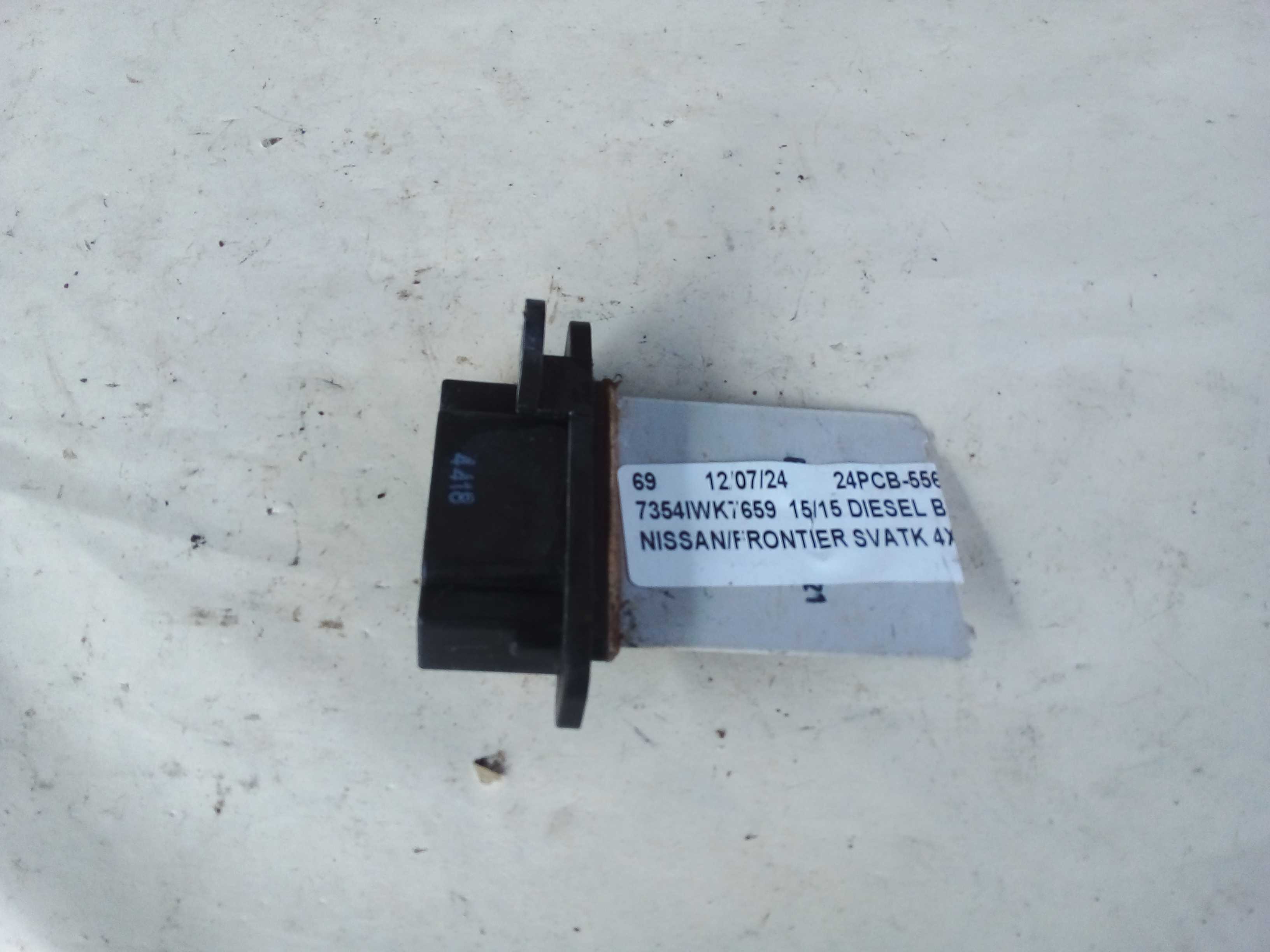 RESISTÊNCIA AR CONDICIONADO FRONTIER 2015