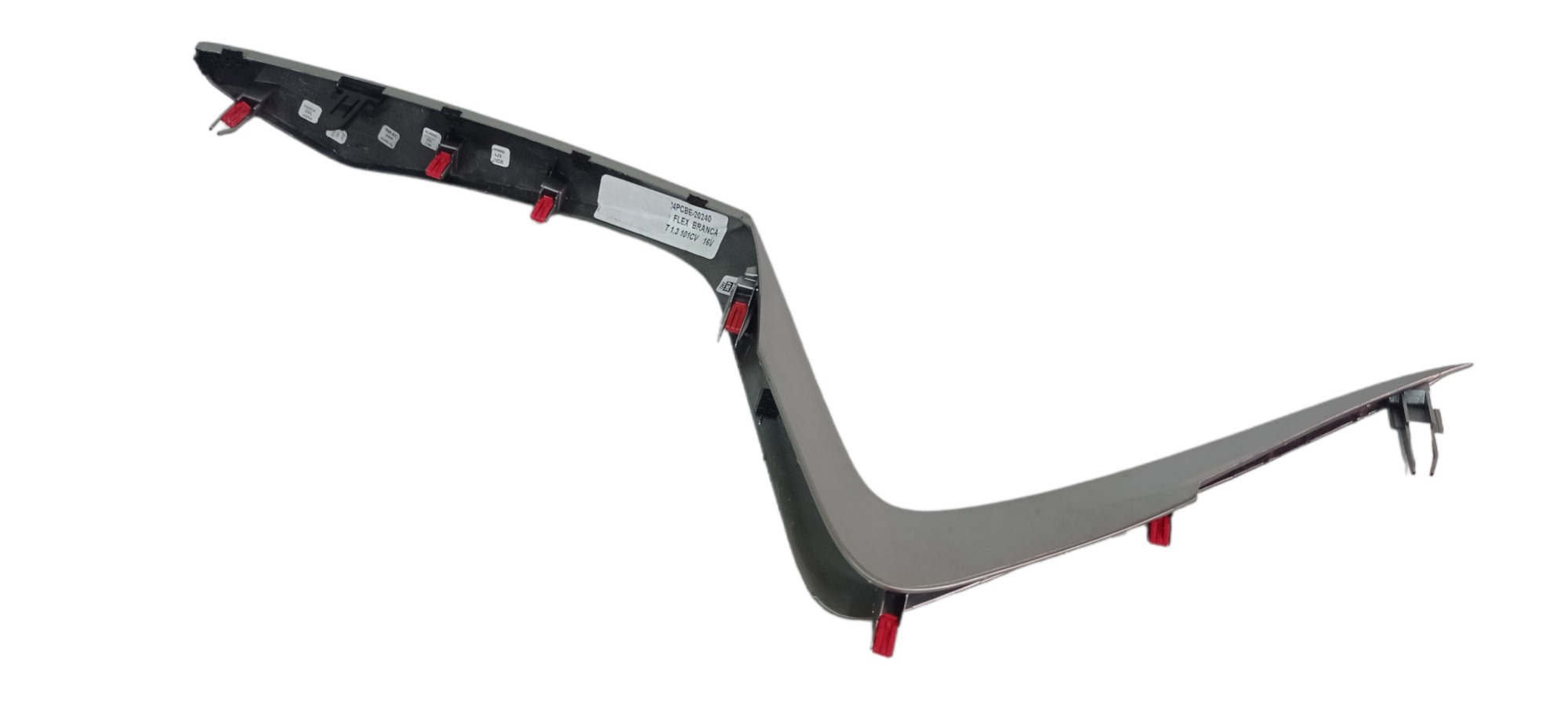 Moldura Friso Central Console Direito Toyota Yaris 2018 2019 5
