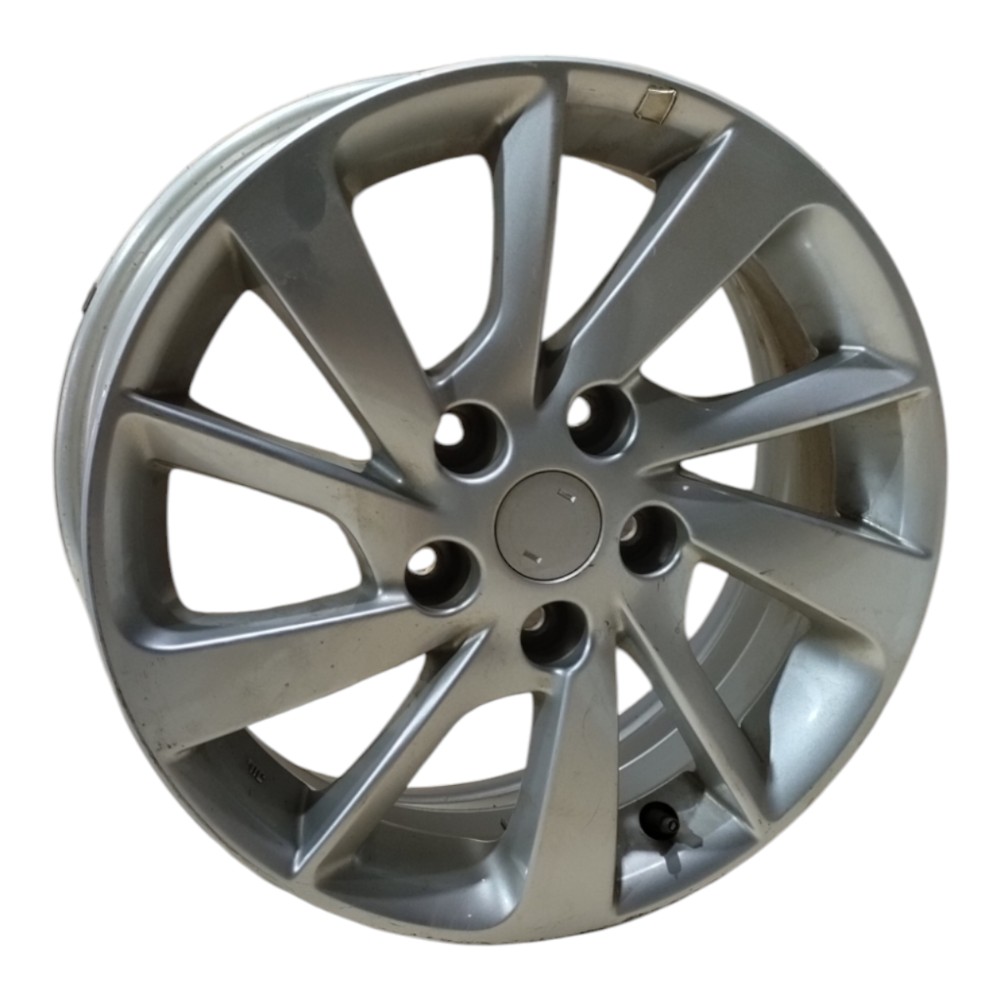 Roda Avulsa Nissan Sentra 2015 Para Recuperar Original  Cinza 3