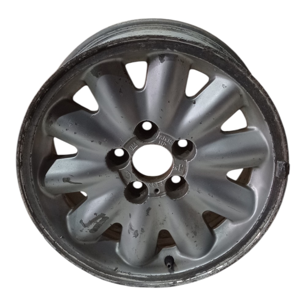 Roda Avulsa Aro 15 Gm Omega Para Recuperar Prata