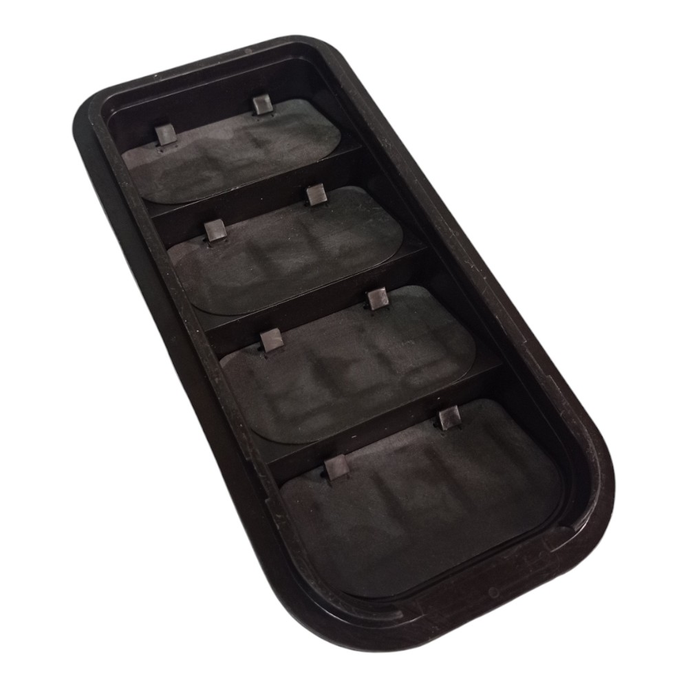 Grade Difusor Traseiro Carroceria Vw Tiguan 2023 3