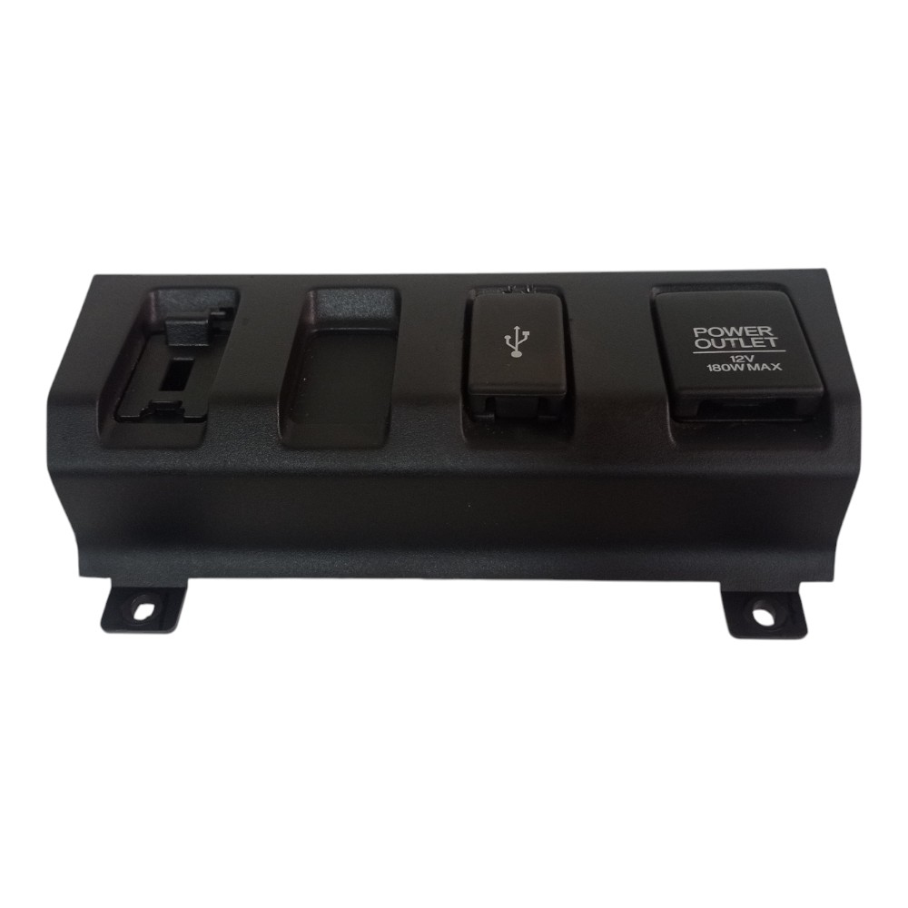 Moldura Acabamento Tomada 12v Honda Hrv 2015 A 2020 1