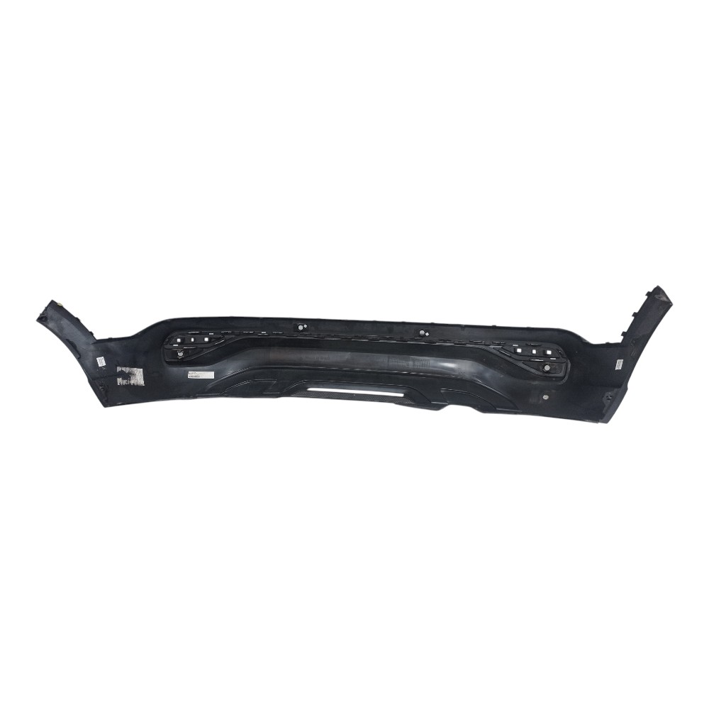 Moldura Parachoque Traseiro Inferior Vw Nivus 2020 2021  Preto 6