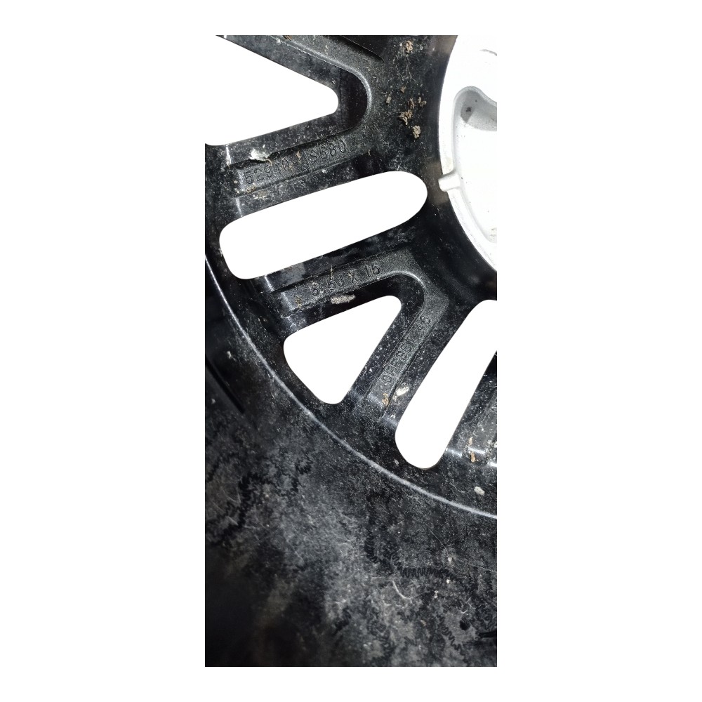 Roda Avulsa Hyundai Hb20 Aro 15 Furaçao 4×100 Para Recuperar Preto 6