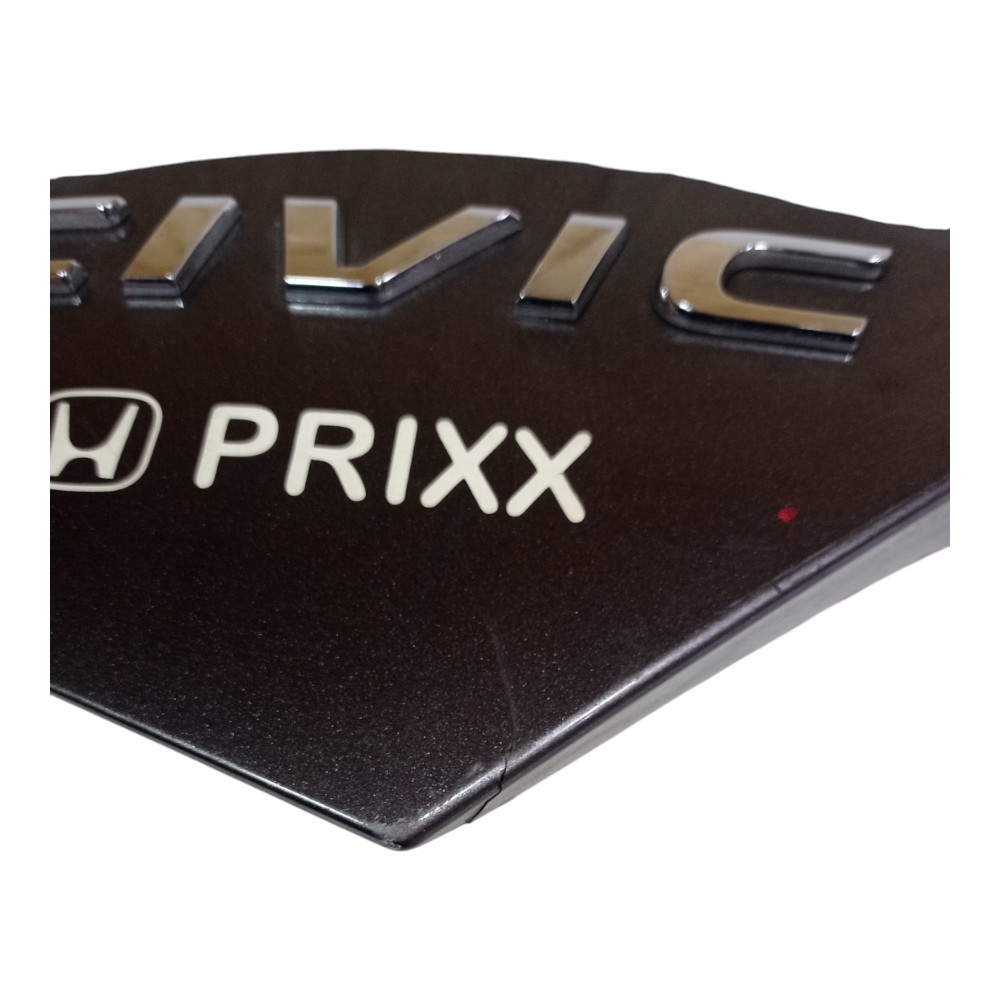 Aplique Tampa Traseira Honda Civic G10 2017 A 2021 P Recu 7