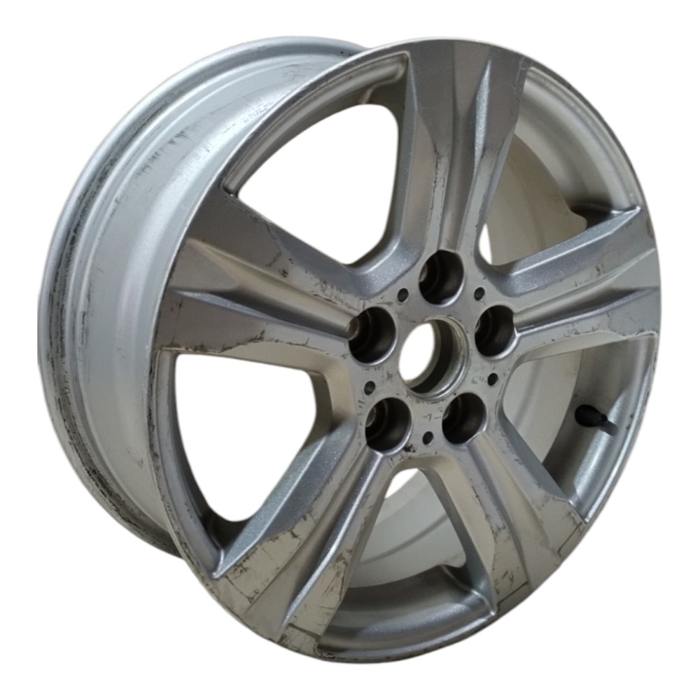 Roda Avulsa Aro 16 Lifan Original X60 5×114,3 Mm P/recuperar Prata 2