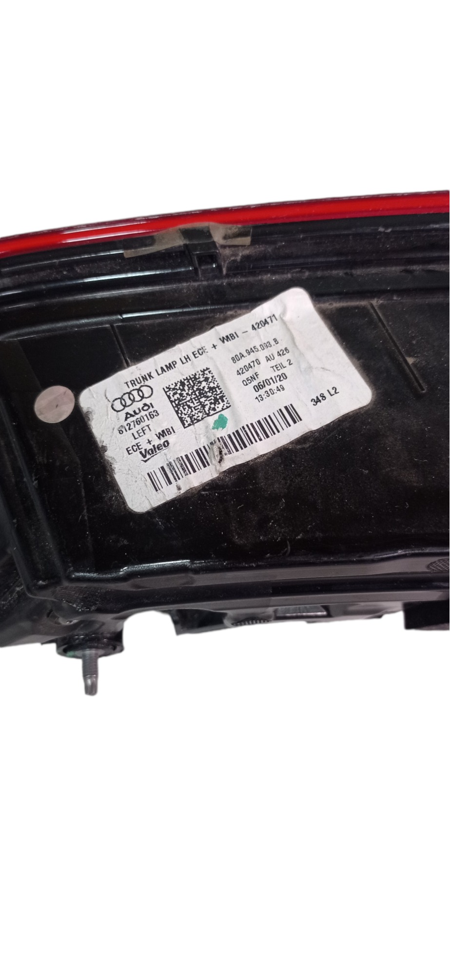 Lanterna Traseira Esquerda Audi Q5 2018 A 2020 Recuperada Esquerdo Xxxx 9