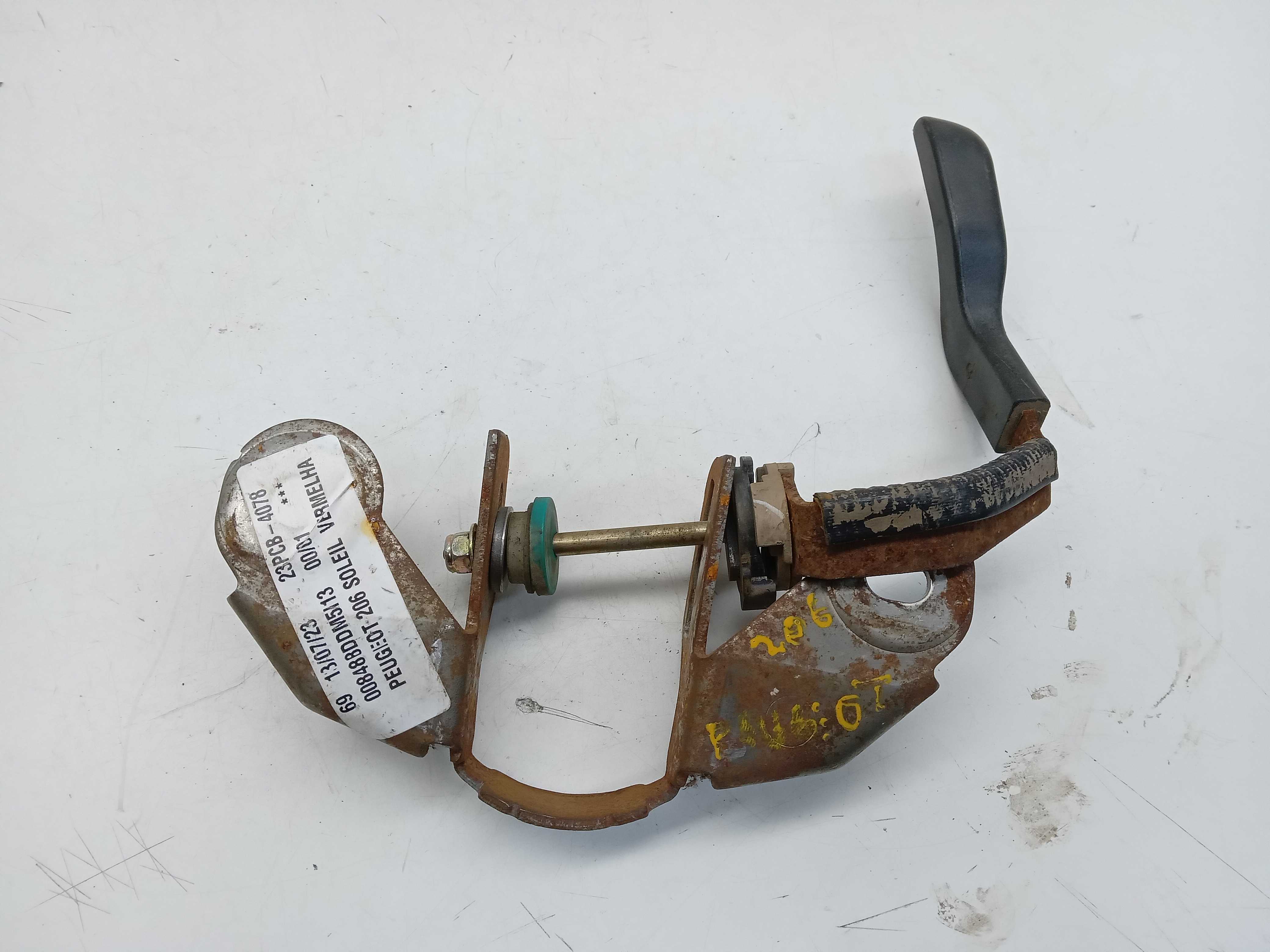 ALAVANCA REGULAGEM COLUNA DIREÇAO PEUGEOT 206 2000 2