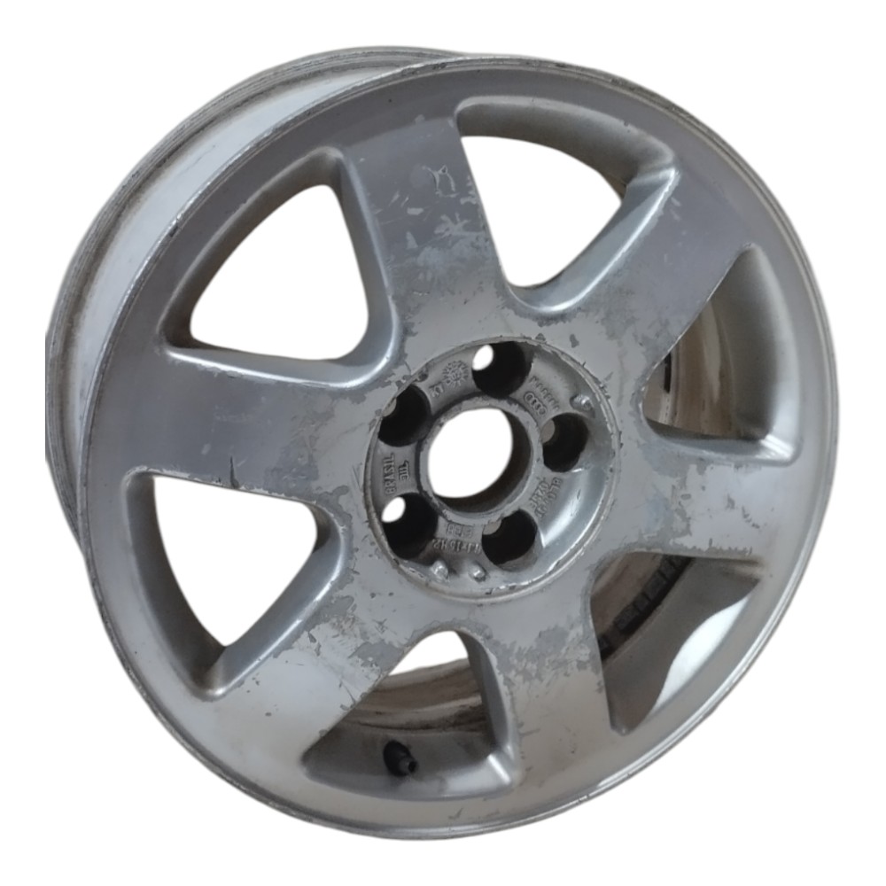 Roda Avulsa Aro 15 Audi A3 Original P/ Recuperar 8l0601025f Prata 2