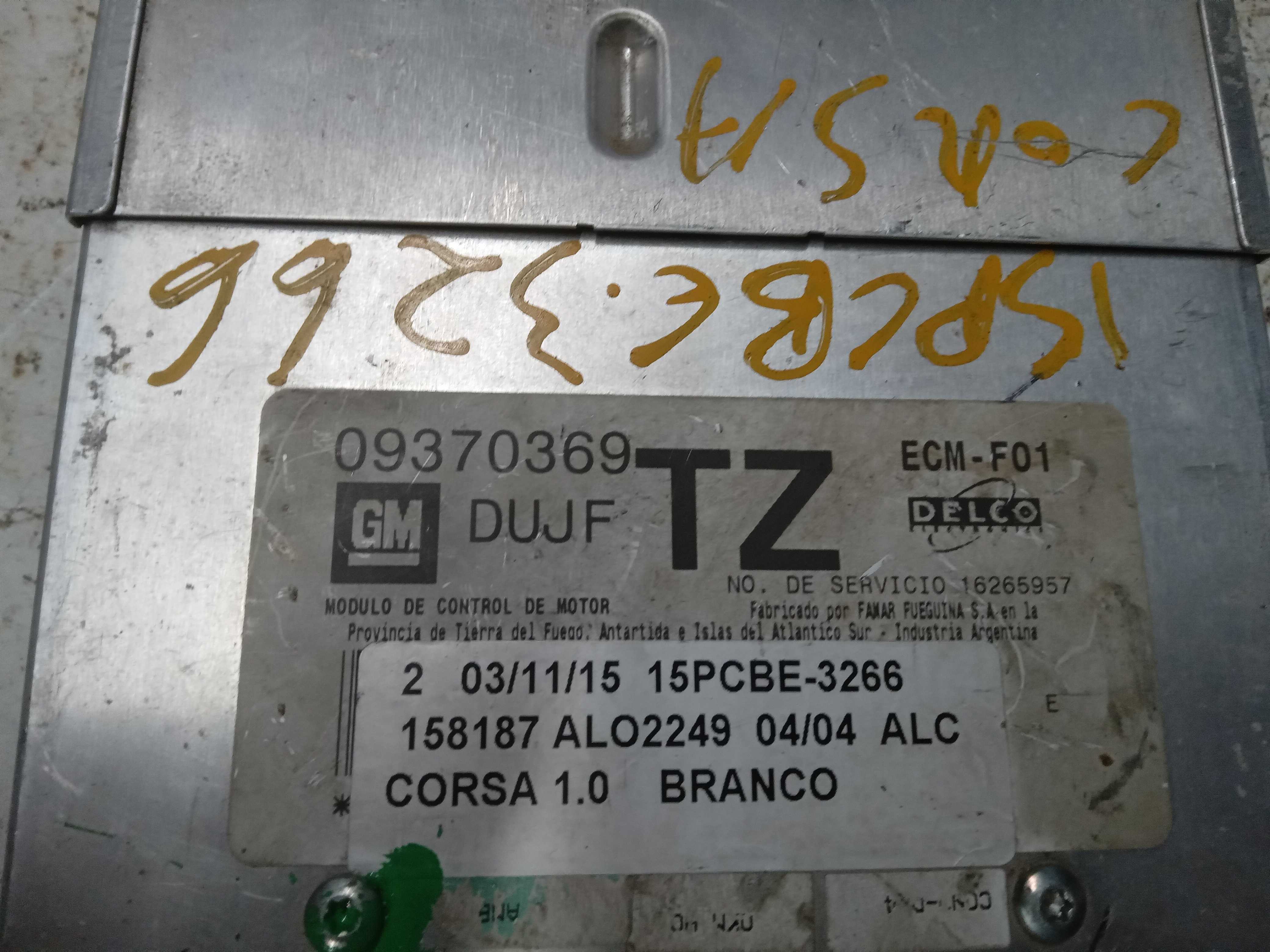 Módulo injeção gm corsa 2003 a 2010 alcool 3