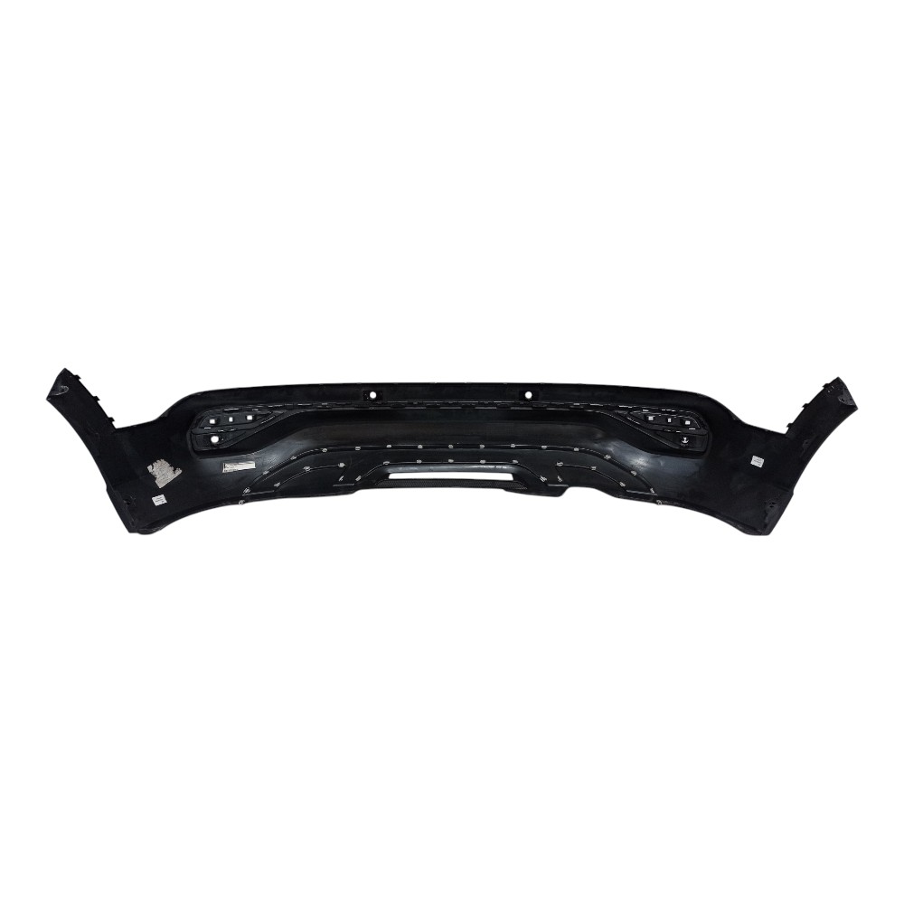 Spoiler Parachoque Inferior Traseiro Vw Nivus 2019 A 2023 Preto Cinza 7